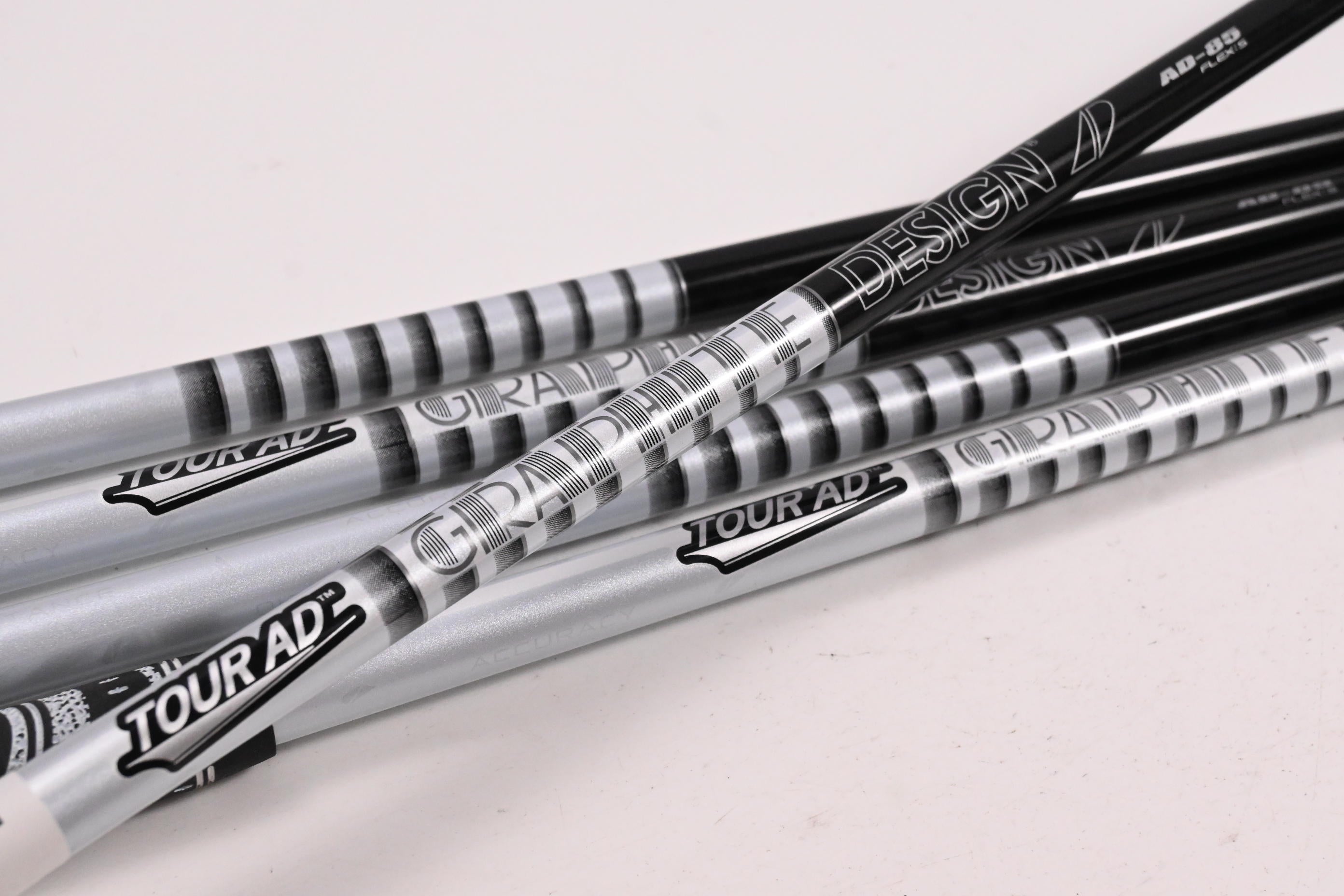 Graphite Design Tour AD AD-85 Black / Stiff Flex / Set of 5 / .370" Parallel Tip