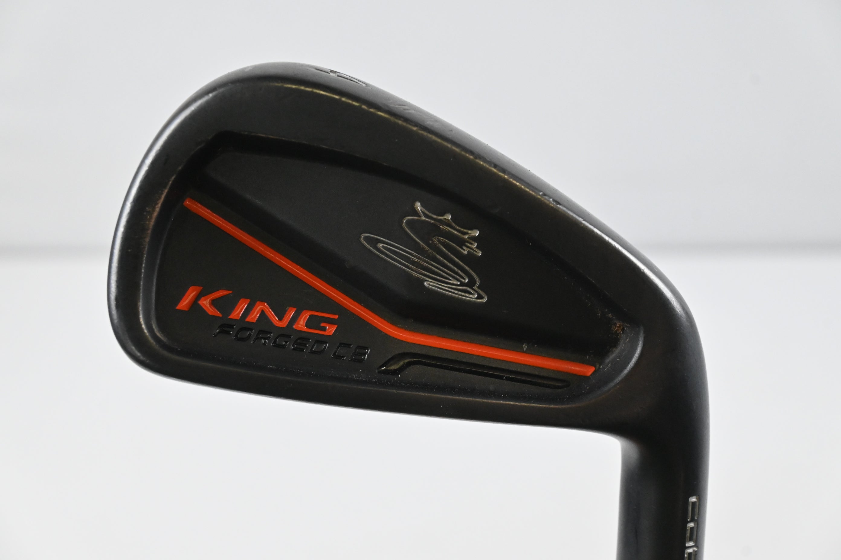 Cobra King Forged CB Black Orange Line #4 Iron / 24 Degree / Stiff Flex KBS Tour