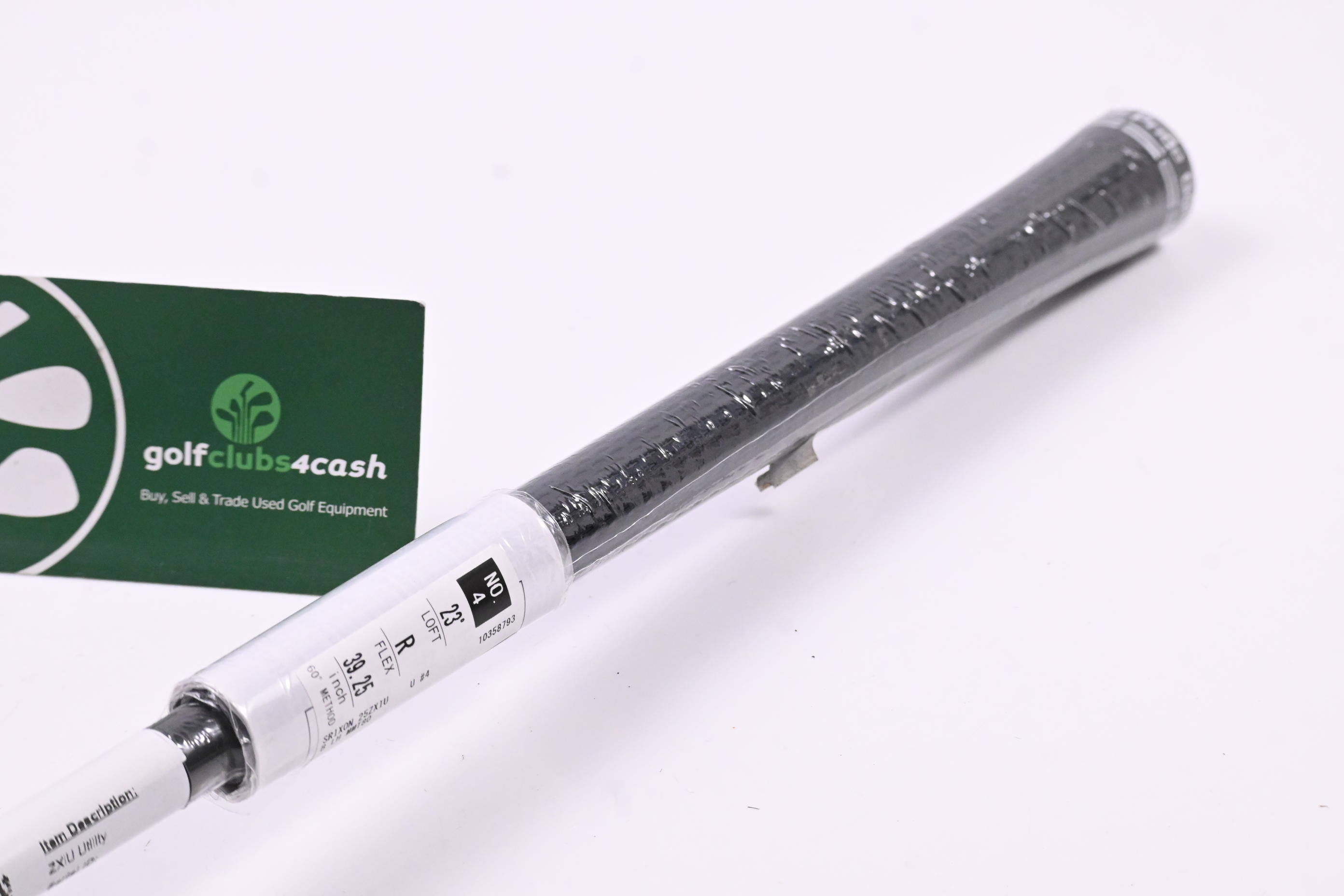 Left Hand Srixon ZXiU Utility #4 Iron / 23 Degree / Regular Flex MMT 80 Shaft