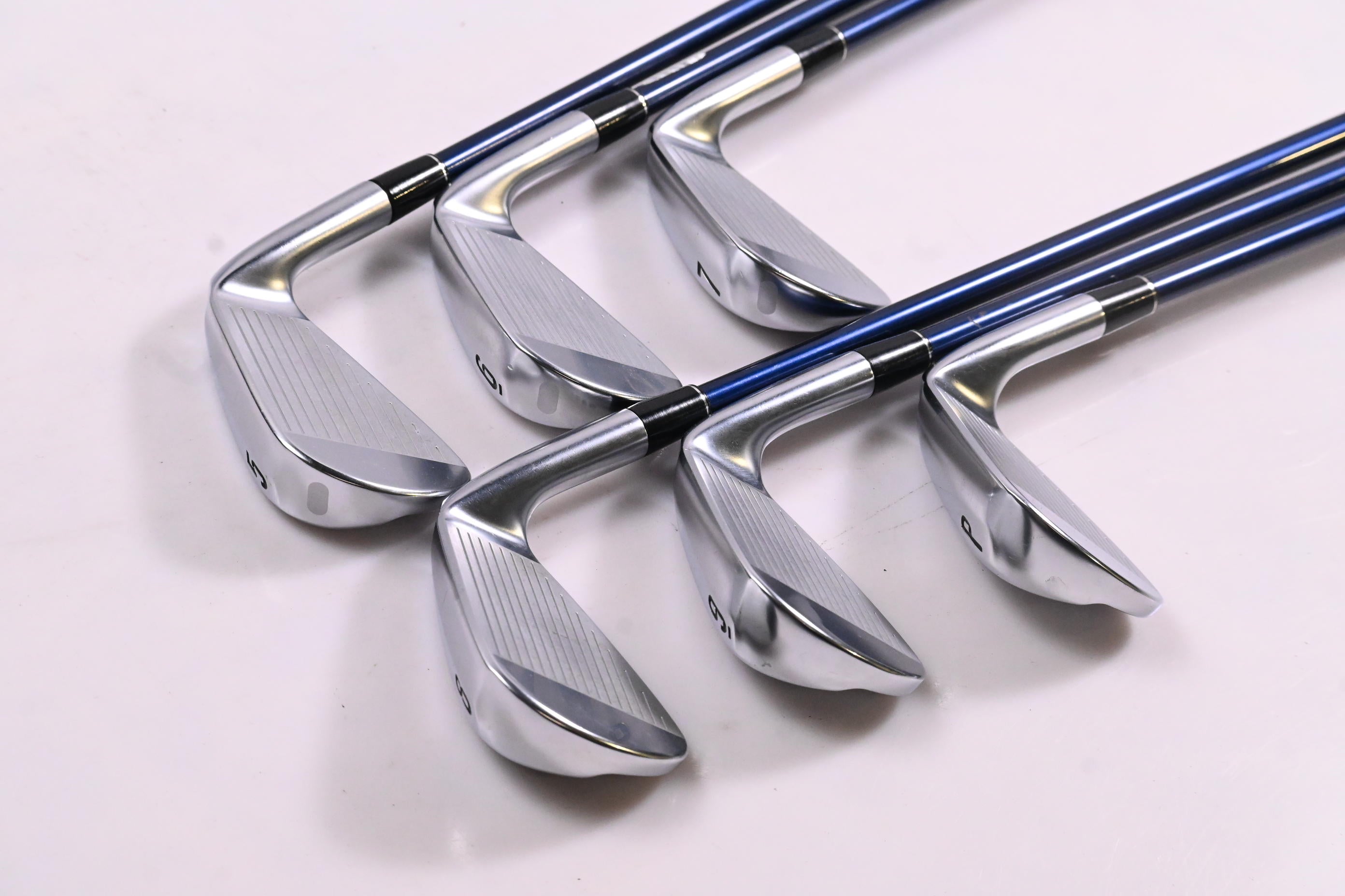 Left Hand Srixon ZX5 Irons / 5-PW / Regular Flex Diamana 60 Shafts