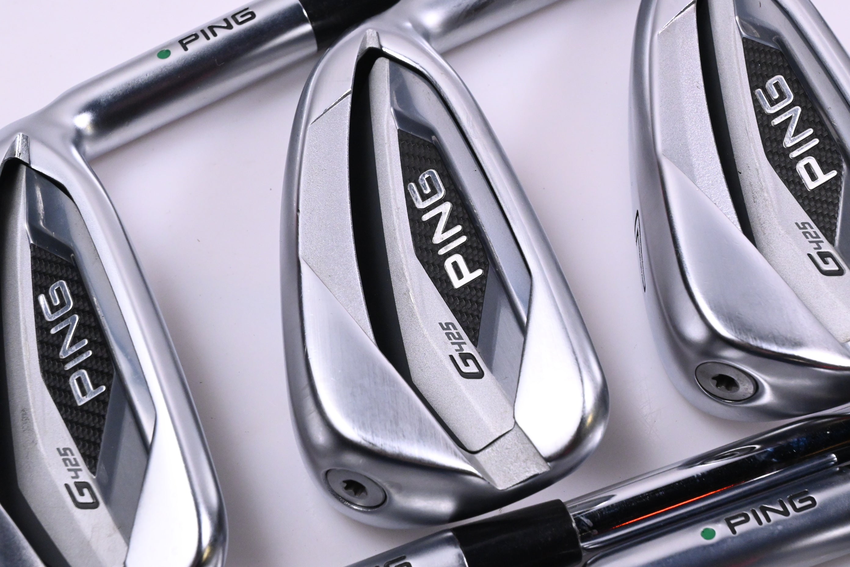 Ping G425 Irons / 5-PW / Green Dot / Stiff Flex True Temper Elevate MPH 95