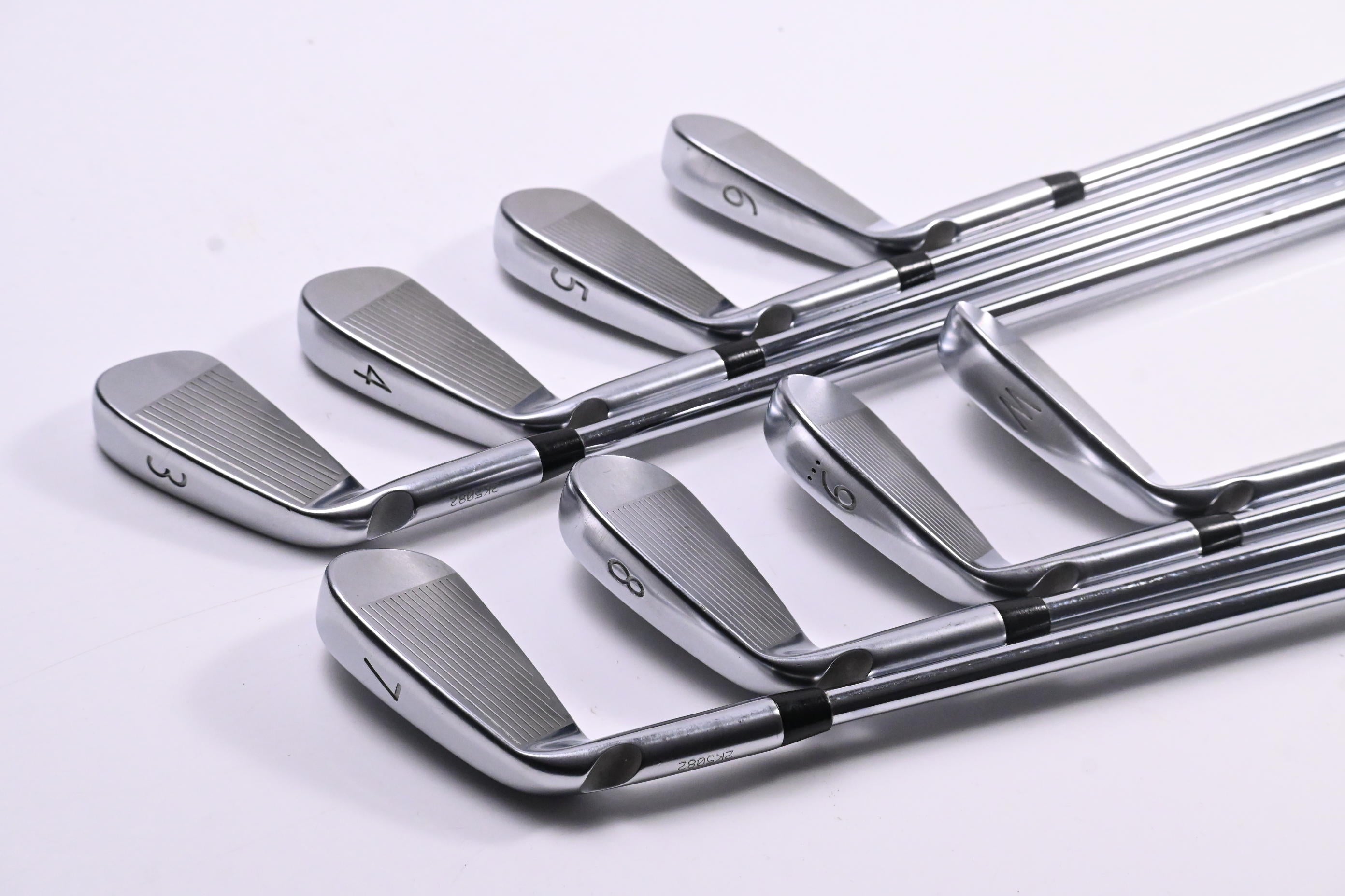 Ping S56 Irons / 3-PW / White Dot / Regular Flex Ping AWT Steel Shafts
