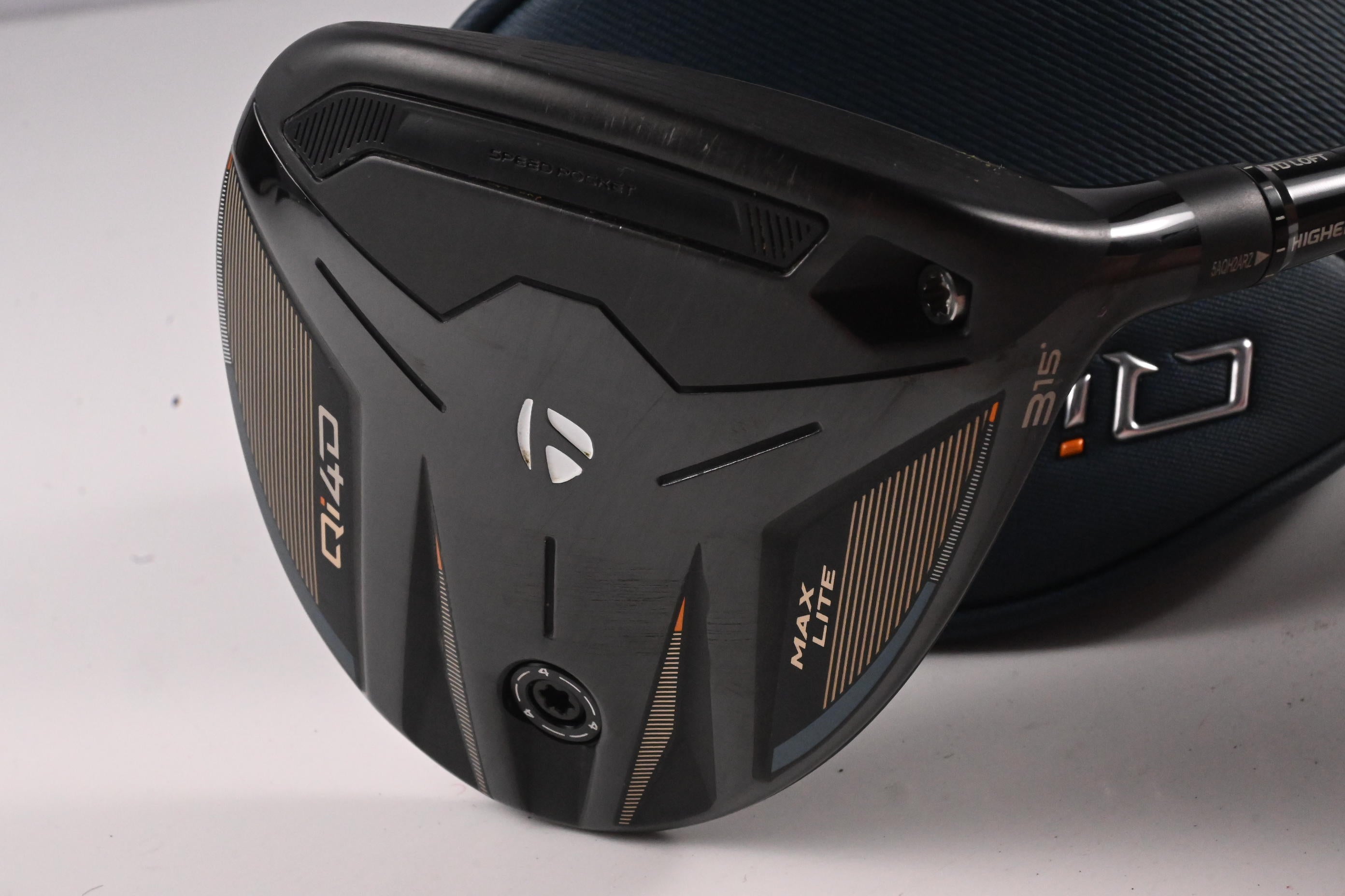 Taylormade Qi4D Max Lite #3 Wood / 15 Degree / Senior Flex Reax 45 Shaft
