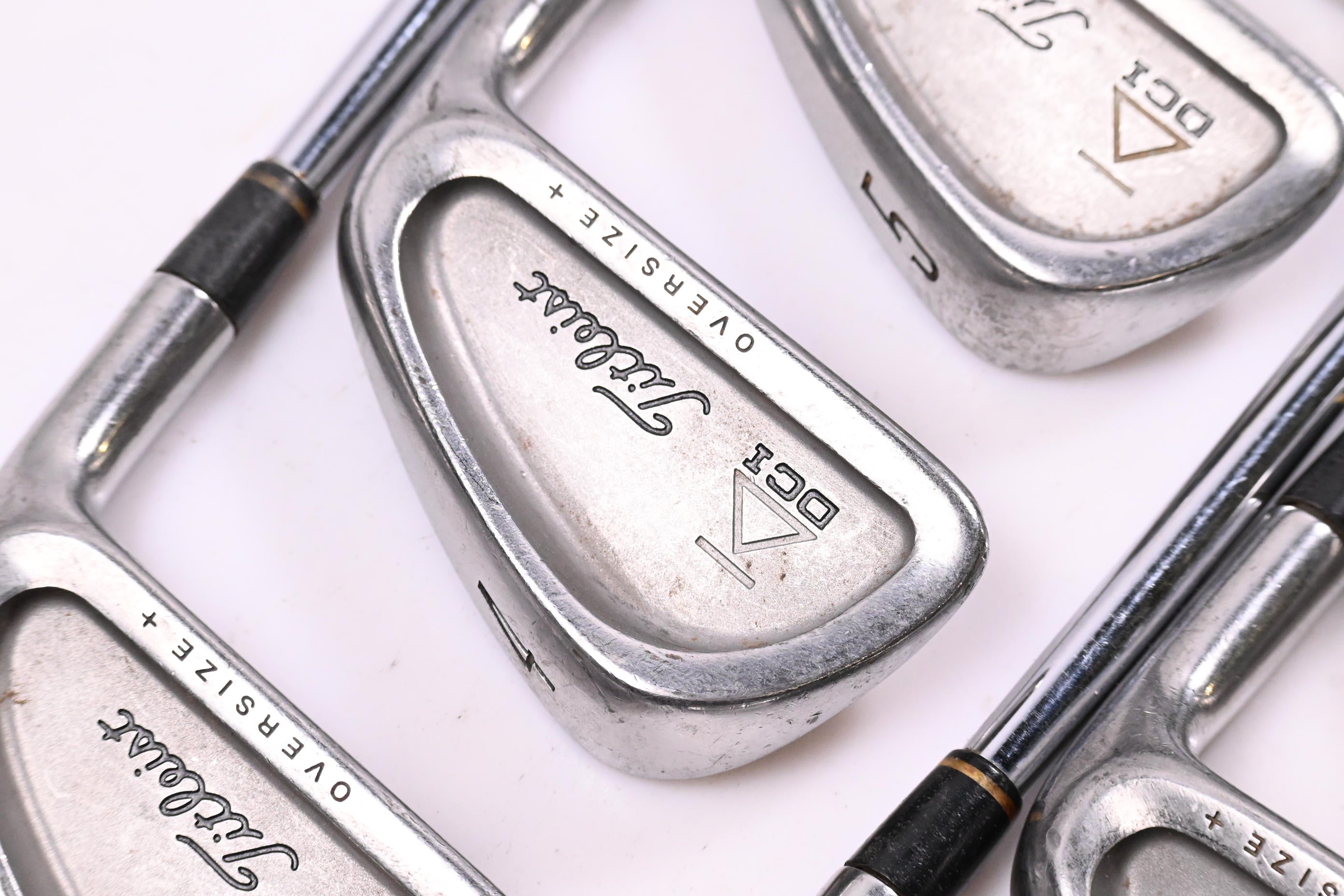 Titleist DCI Oversize+ Irons / 3-PW / Regular Flex Titleist Tri Spec Shafts