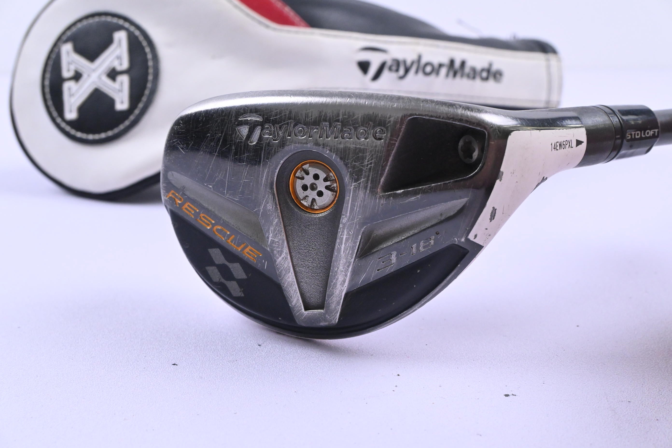 Taylormade Rescue 11 #3 Hybrid / 18 Degree / Stiff Flex Aldila RIP 65 Shaft