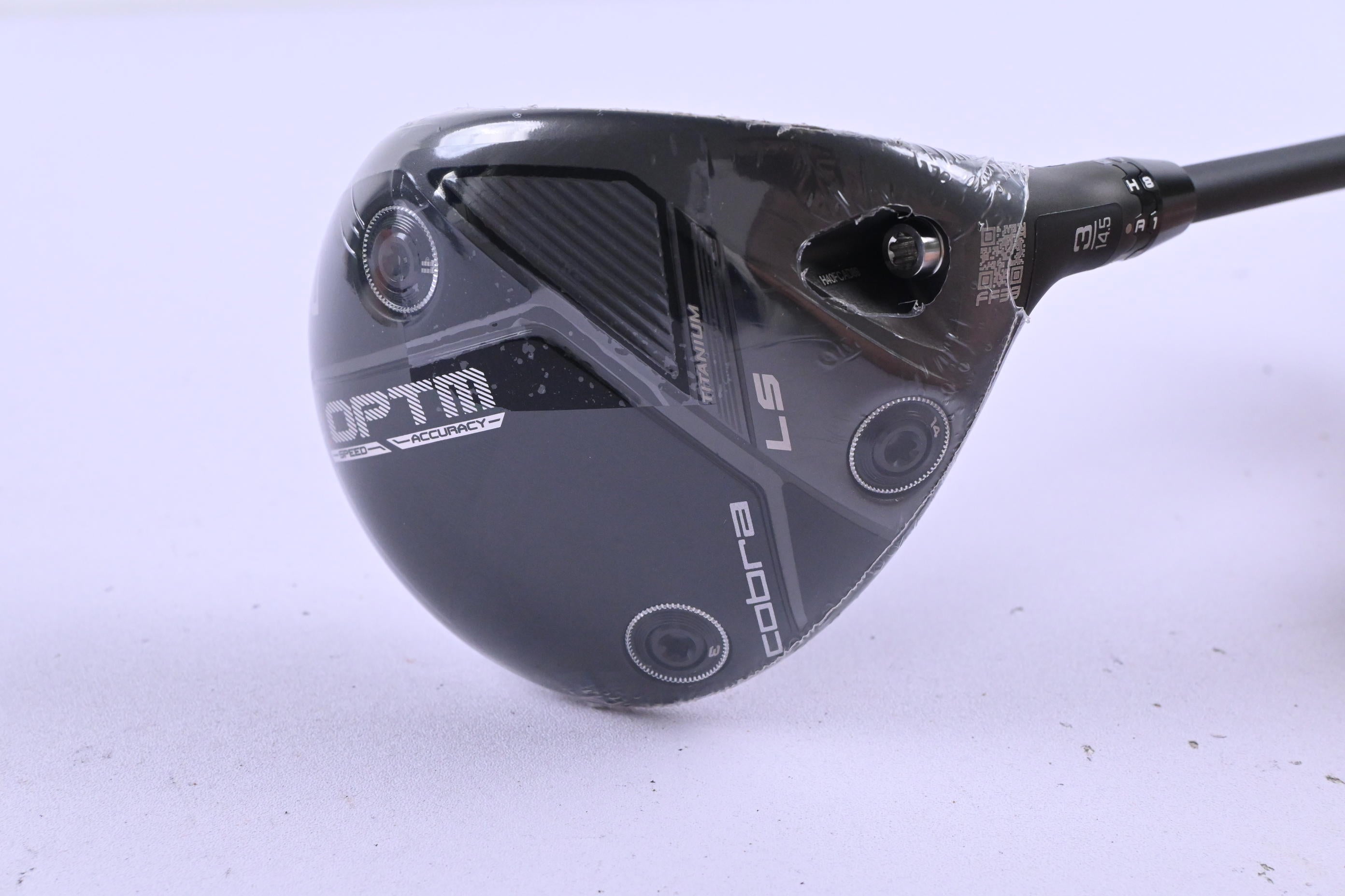 Cobra OPTM LS #3 Wood / 14.5 Degree / Stiff Flex Project X Denali Frost Black 70