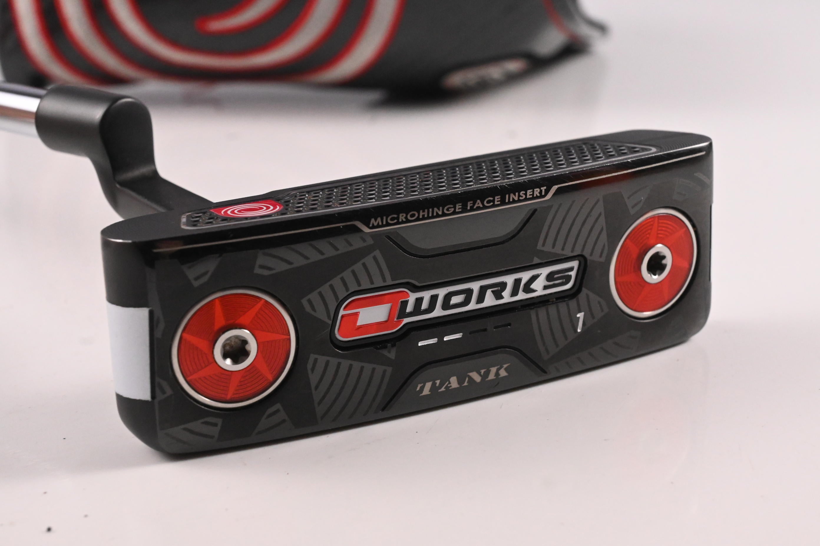 Left Hand Odyssey O-Works Black Tank 1 Putter / 34 Inch