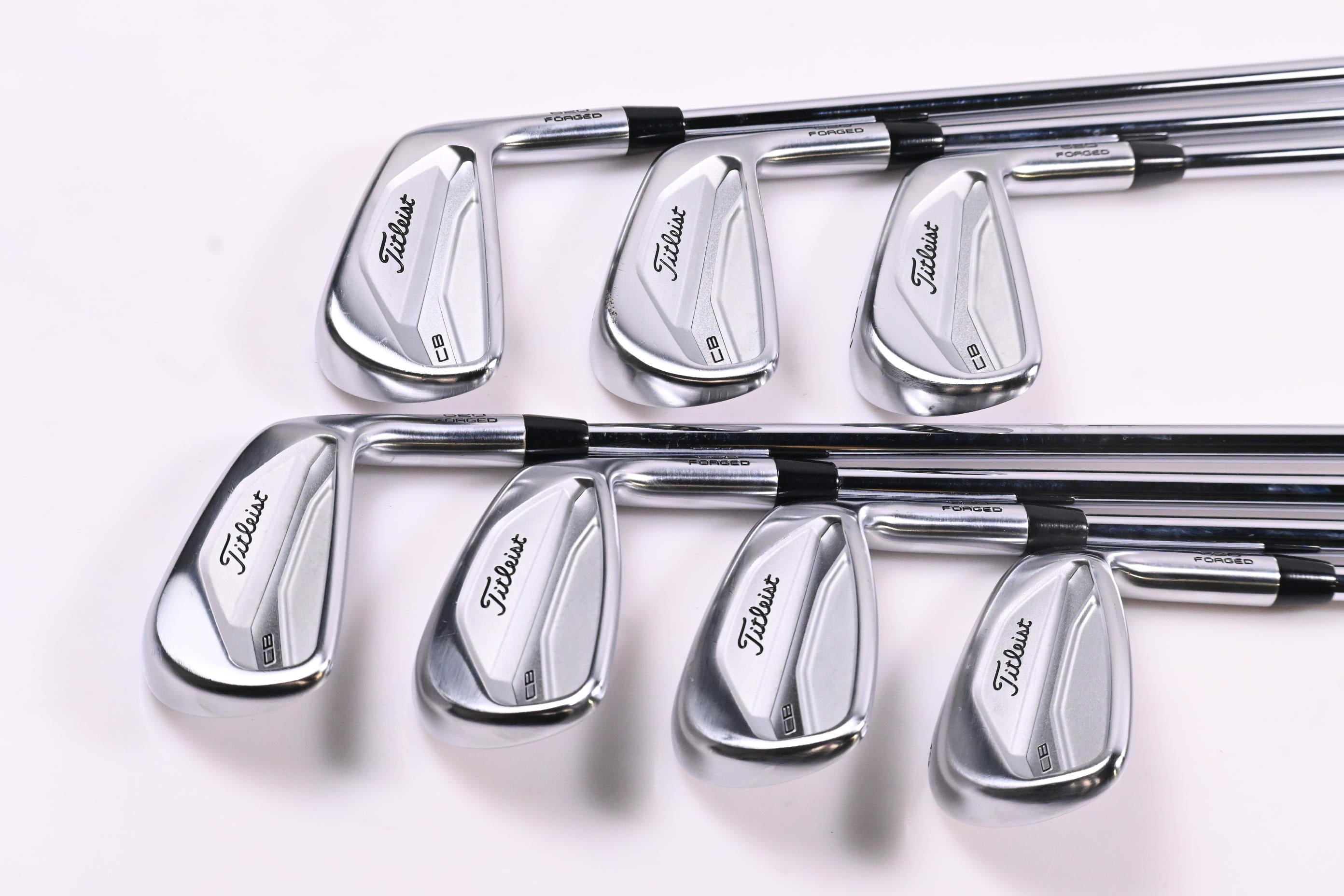 Titleist CB 620 Irons / 4-PW / Stiff Flex Project X LZ 120 Shafts