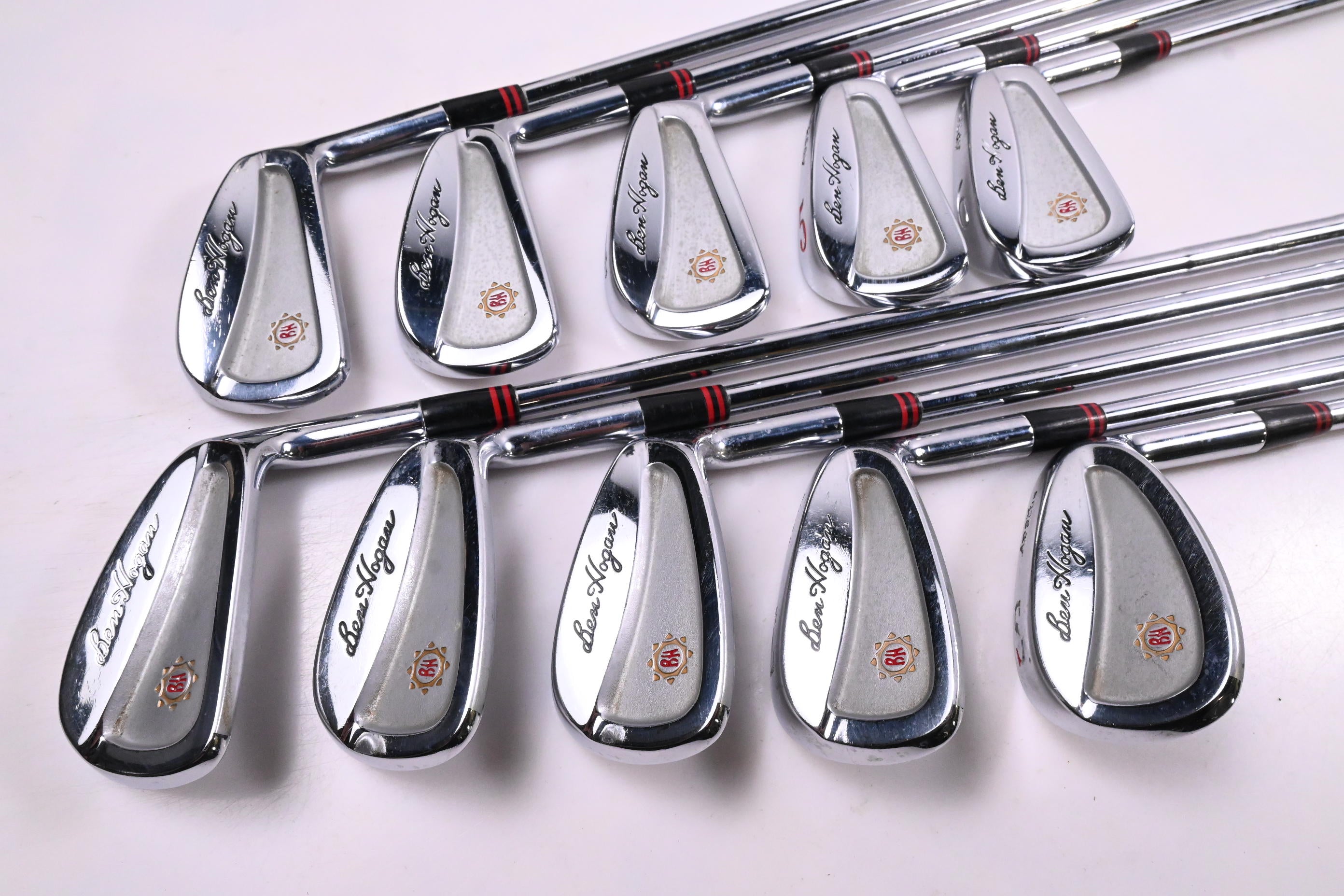 Ben Hogan Apex Plus Irons / 2-PW+SW / Stiff Flex Ben Hogan Shafts