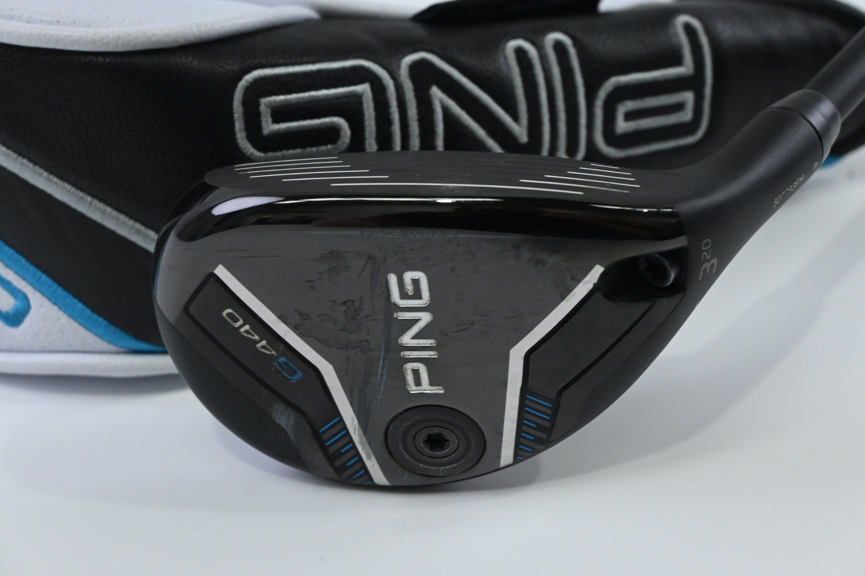 Ping G440 #3 Hybrid / 20 Degree / Regular Flex Ping Alta CB Blue 70 Shaft