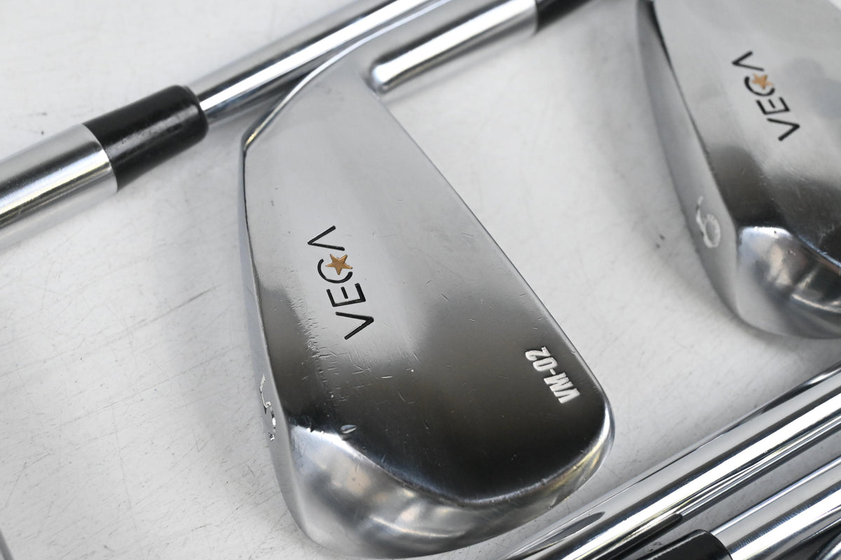 Vega VM-02 Irons / 4-PW / Stiff Flex Shimada Tour Shafts