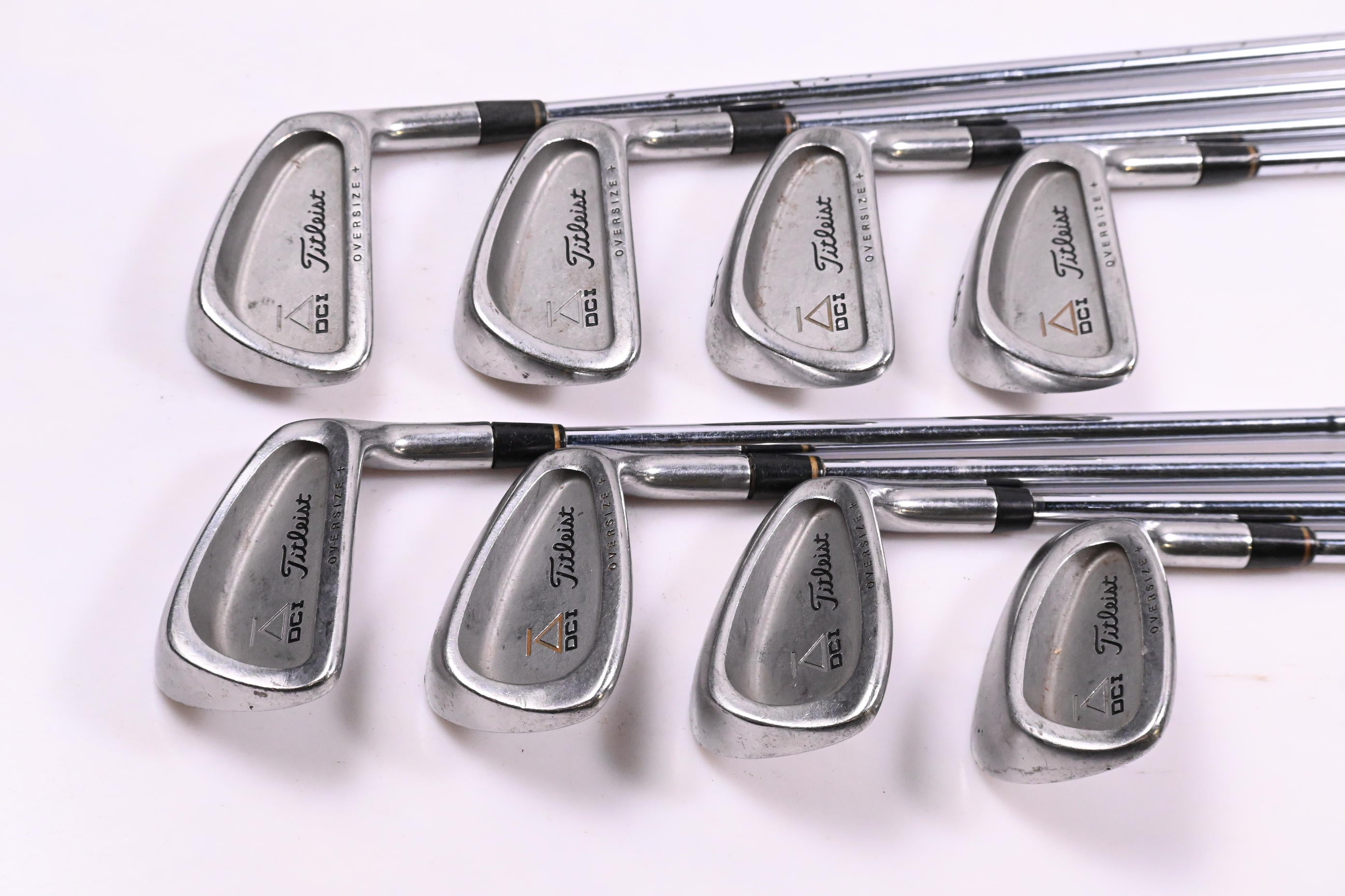 Titleist DCI Oversize+ Irons / 3-PW / Regular Flex Titleist Tri Spec Shafts