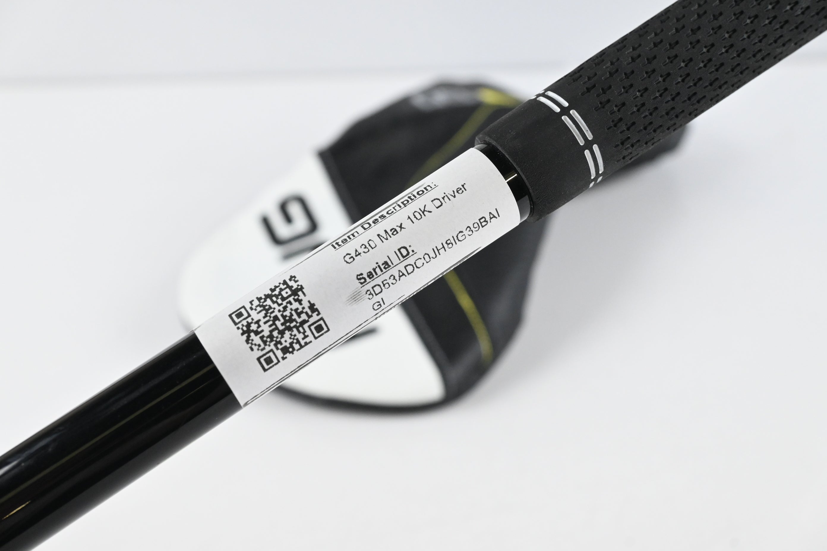 Ping G430 Max 10K Driver / 12 Degree / Regular Flex Ping Alta CB Black 55