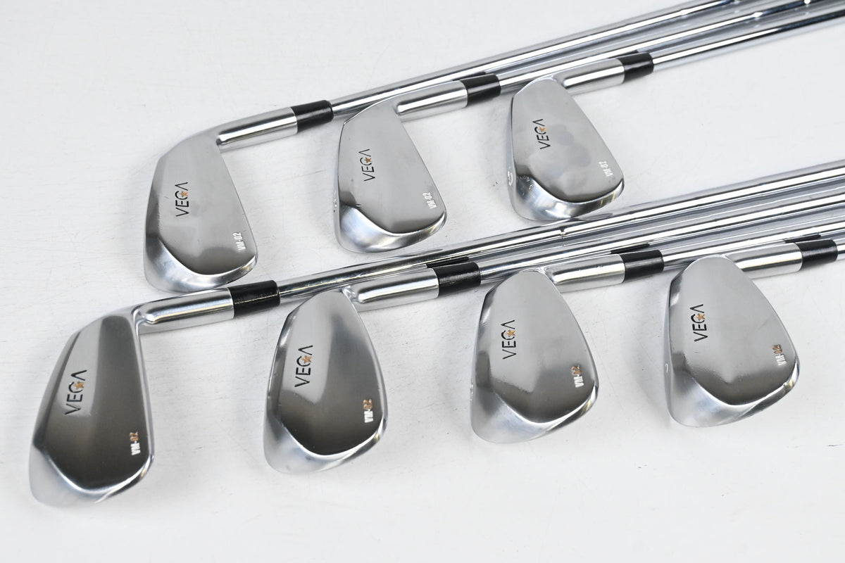Vega VM-02 Irons / 4-PW / Stiff Flex Shimada Tour Shafts
