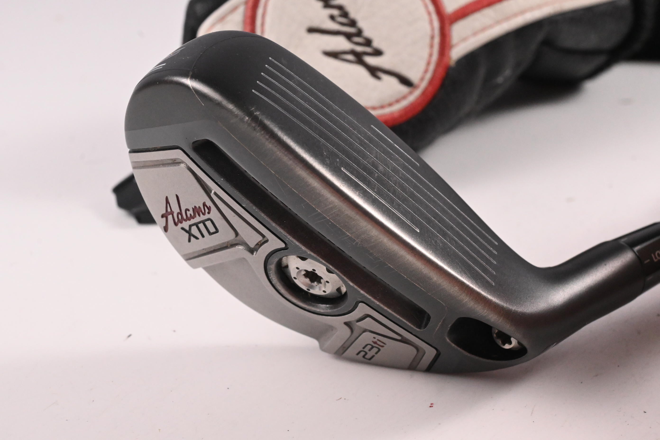 Adams XTD #4 Hybrid / 23 Degree / Stiff Flex Matrix Ozik Altus hQ3 Red Tie Shaft