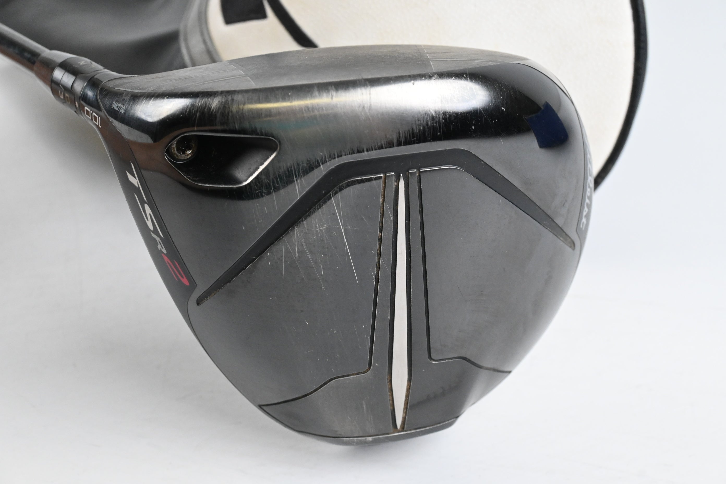 Left Hand Titleist TSR2 Driver / 10 Degree / Stiff Flex Hzrdus Black 60 Shaft