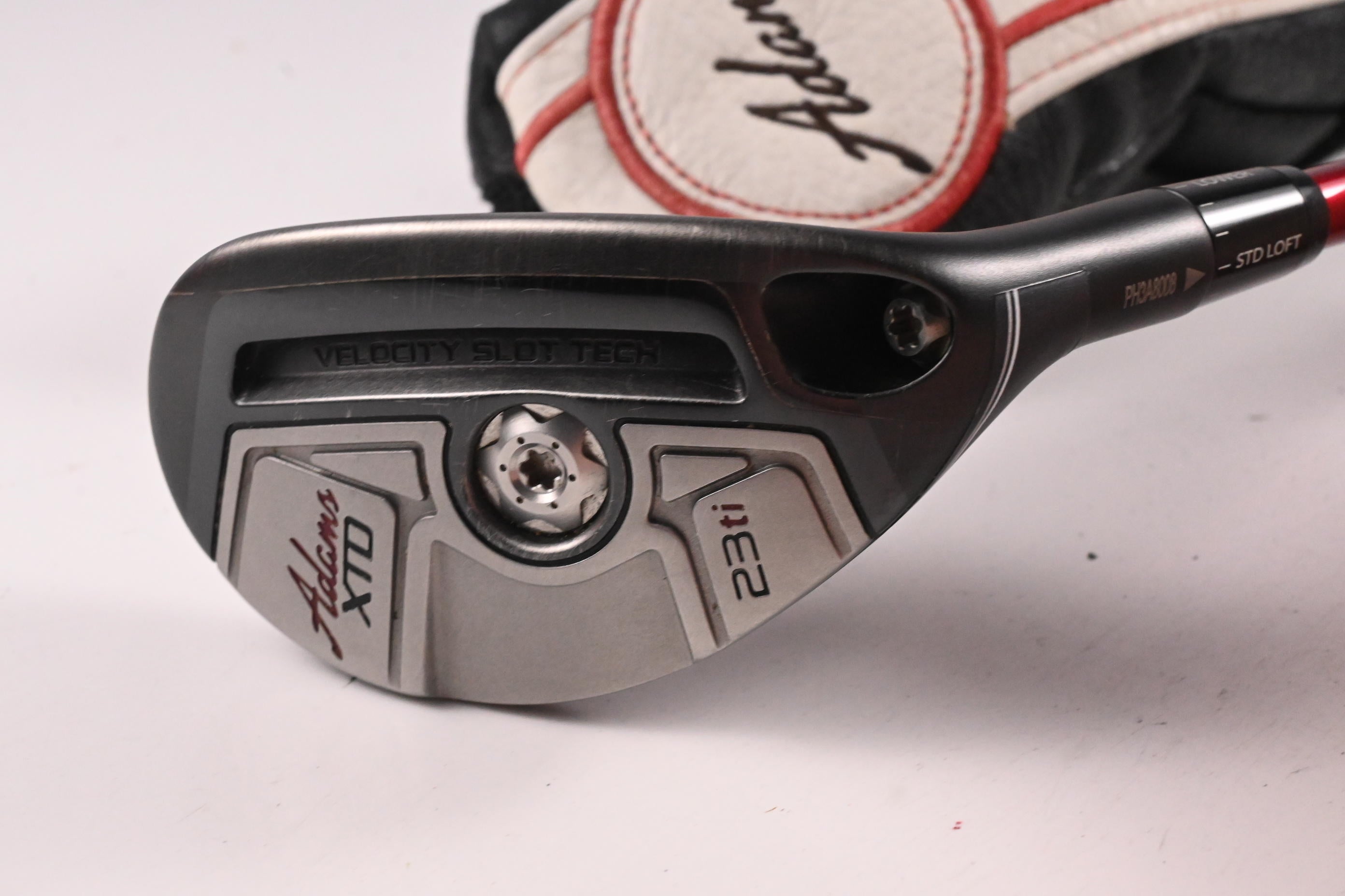 Adams XTD #4 Hybrid / 23 Degree / Stiff Flex Matrix Ozik Altus hQ3 Red Tie Shaft