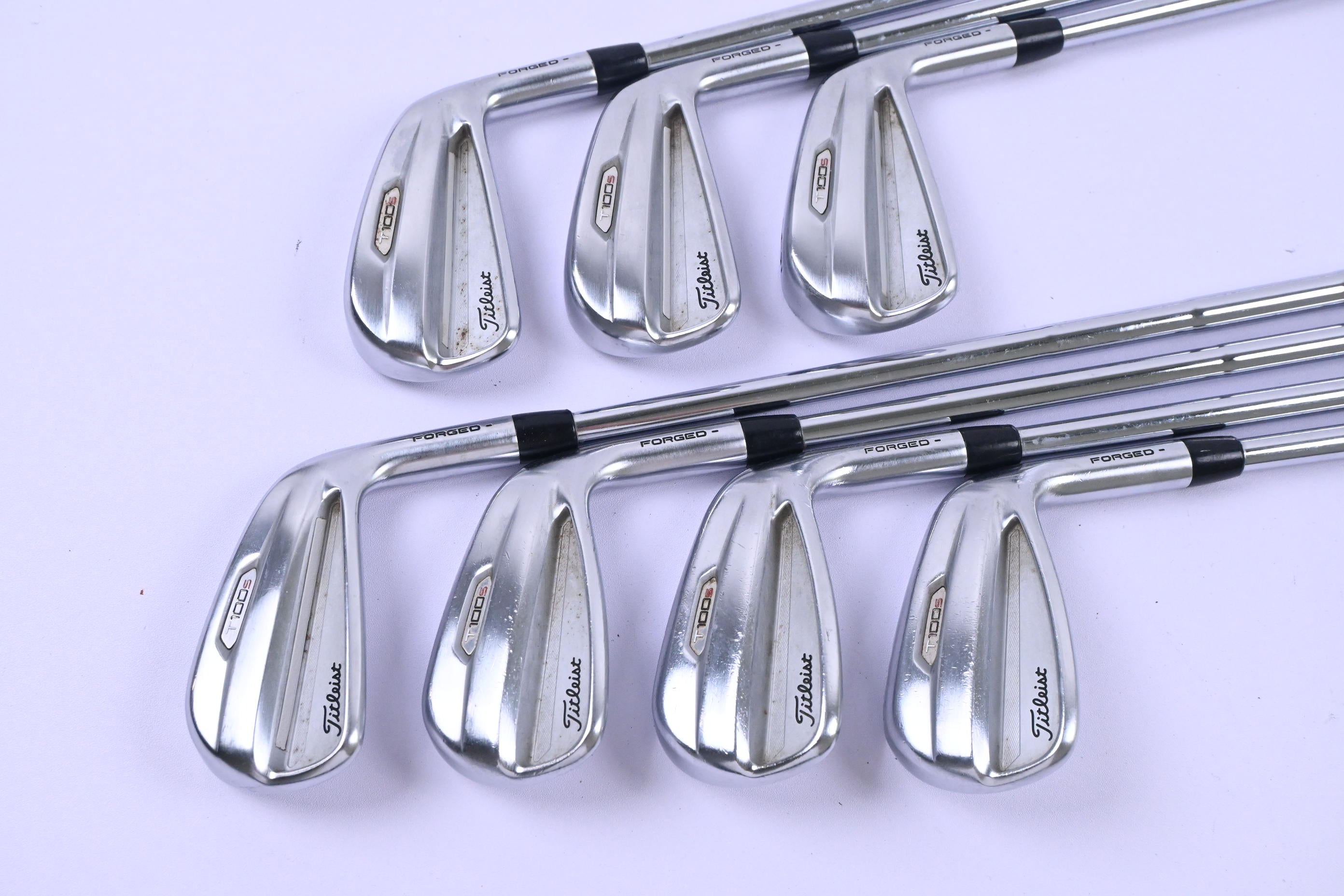 Titleist T100 2021 Irons / 4-PW / X-Flex True Temper AMT Tour White X100 Shafts