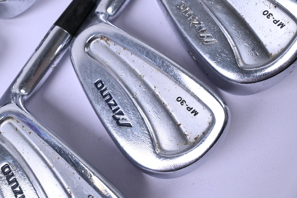 Mizuno MP-30 Irons / 3-PW / Stiff Flex Dynamic Gold S300 Shafts