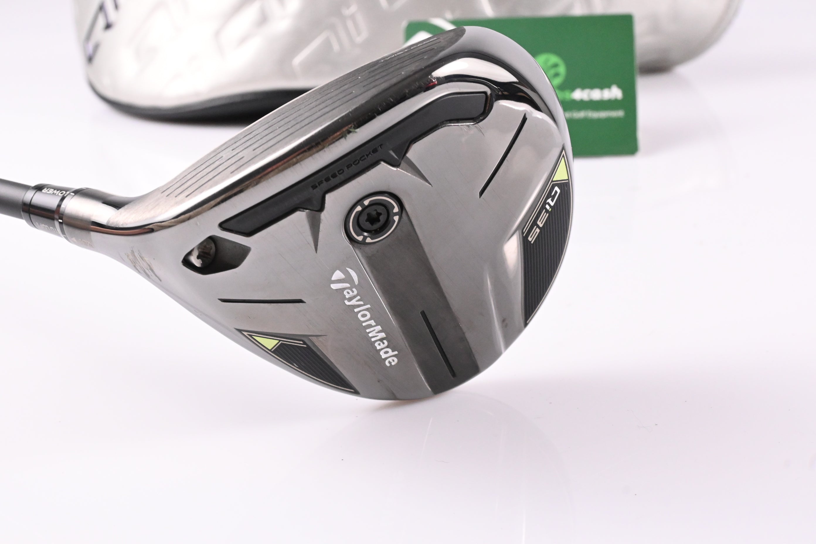Left Hand Taylormade Qi35 #5 Wood / 18 Degree / Regular Flex Ventus Blue 5 Shaft