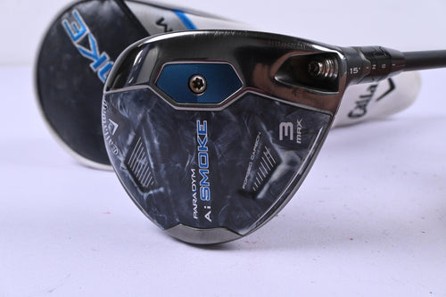 Callaway Paradym Ai Smoke Max #3 Wood / 15 Degree / Senior Flex Cypher 50 Shaft