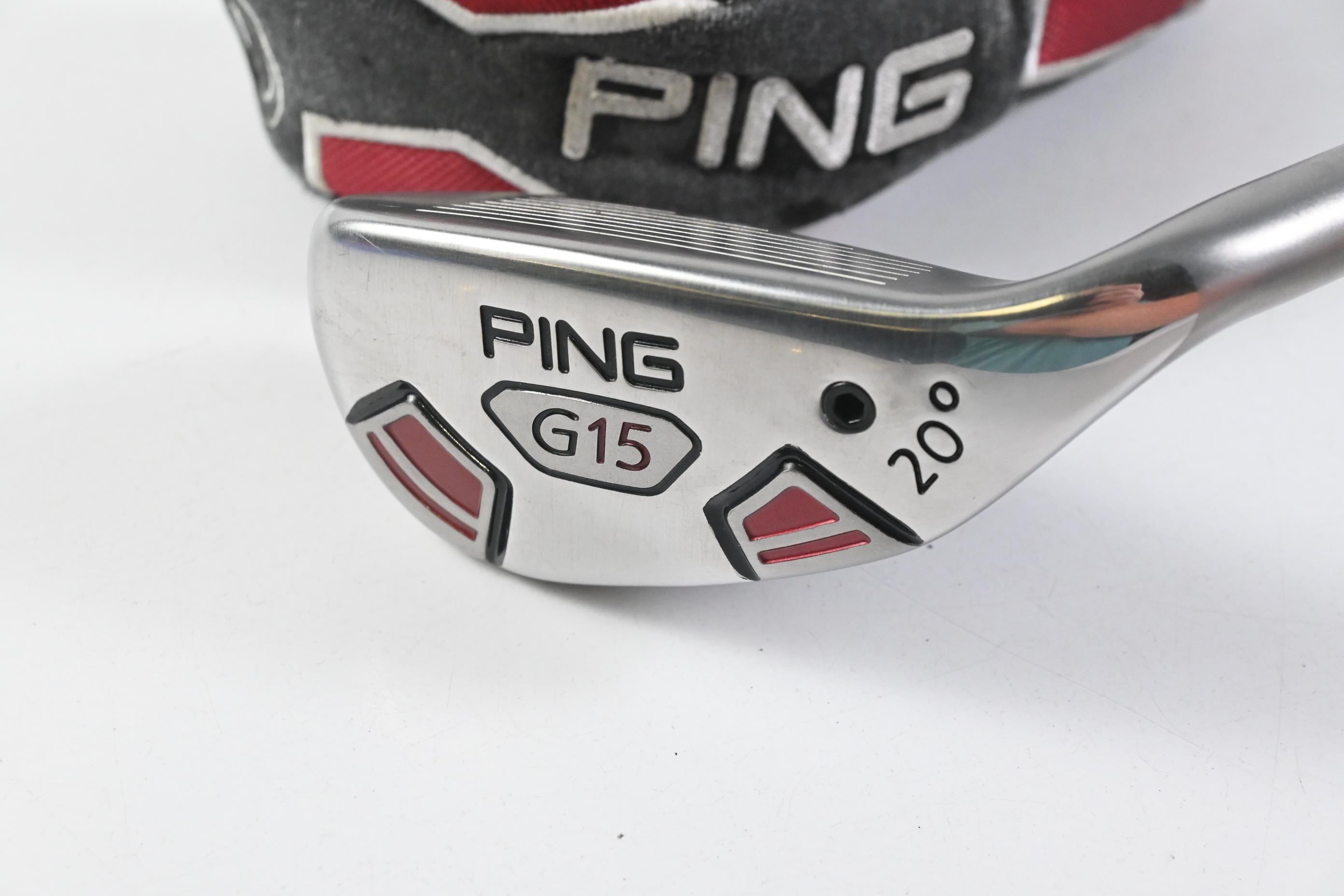 Ping G15 #3 Hybrid / 20 Degree / Stiff Flex Aldila Serrano 85 Shaft