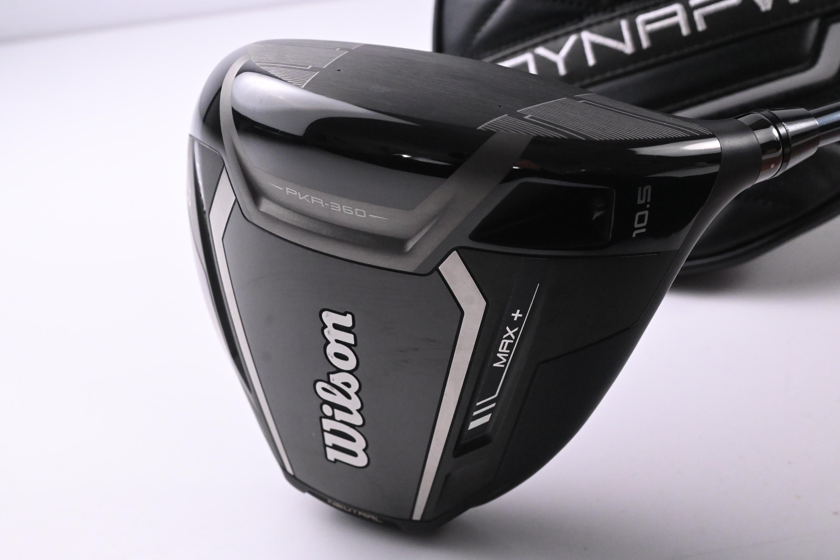 Wilson DYNAPWR Max+ Driver / 10.5 Degree / Stiff Flex UST LinQ Powercore 5 Shaft