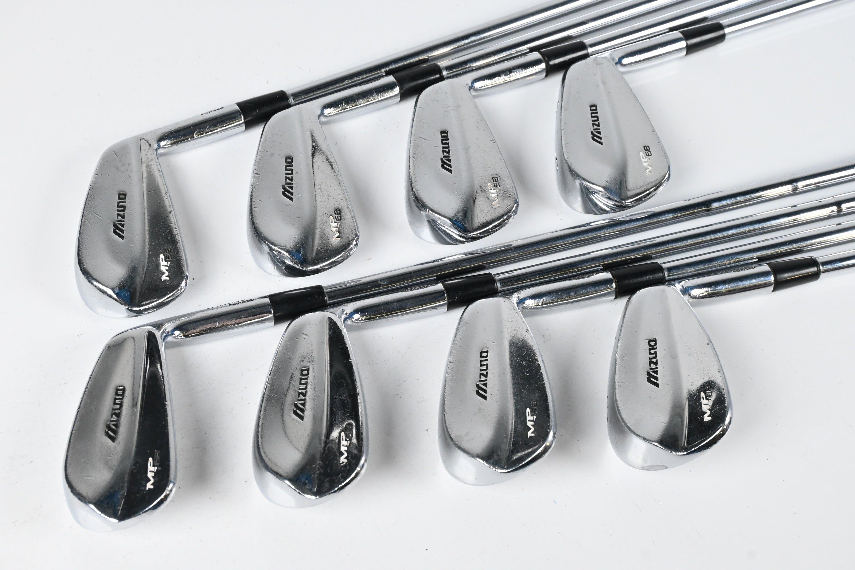 Mizuno MP-68 Irons / 3-PW / Stiff Flex Dynamic Gold S300 Shafts