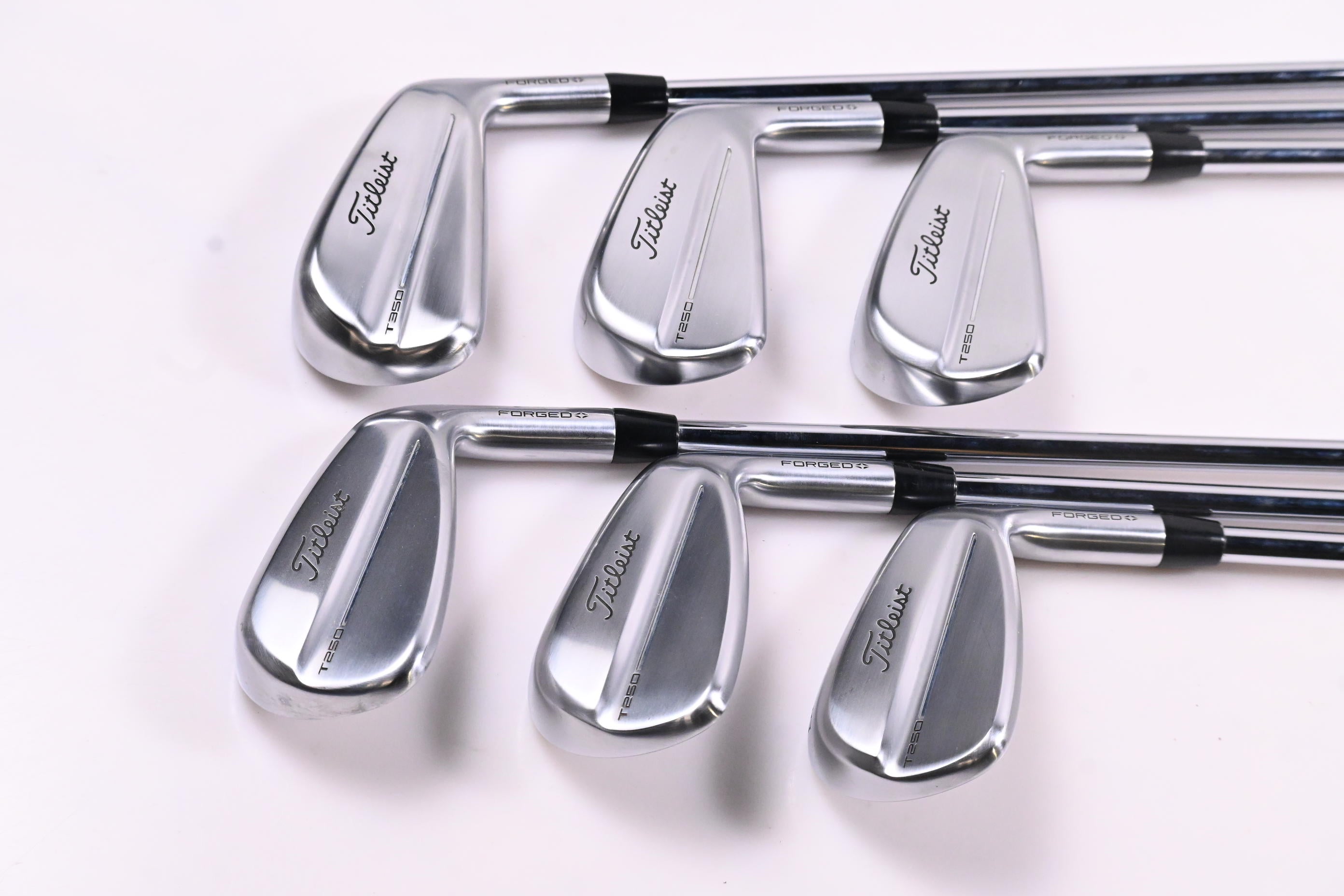 Titleist T250 2025 Irons / 5-PW / Stiff Flex AMT Black Shafts