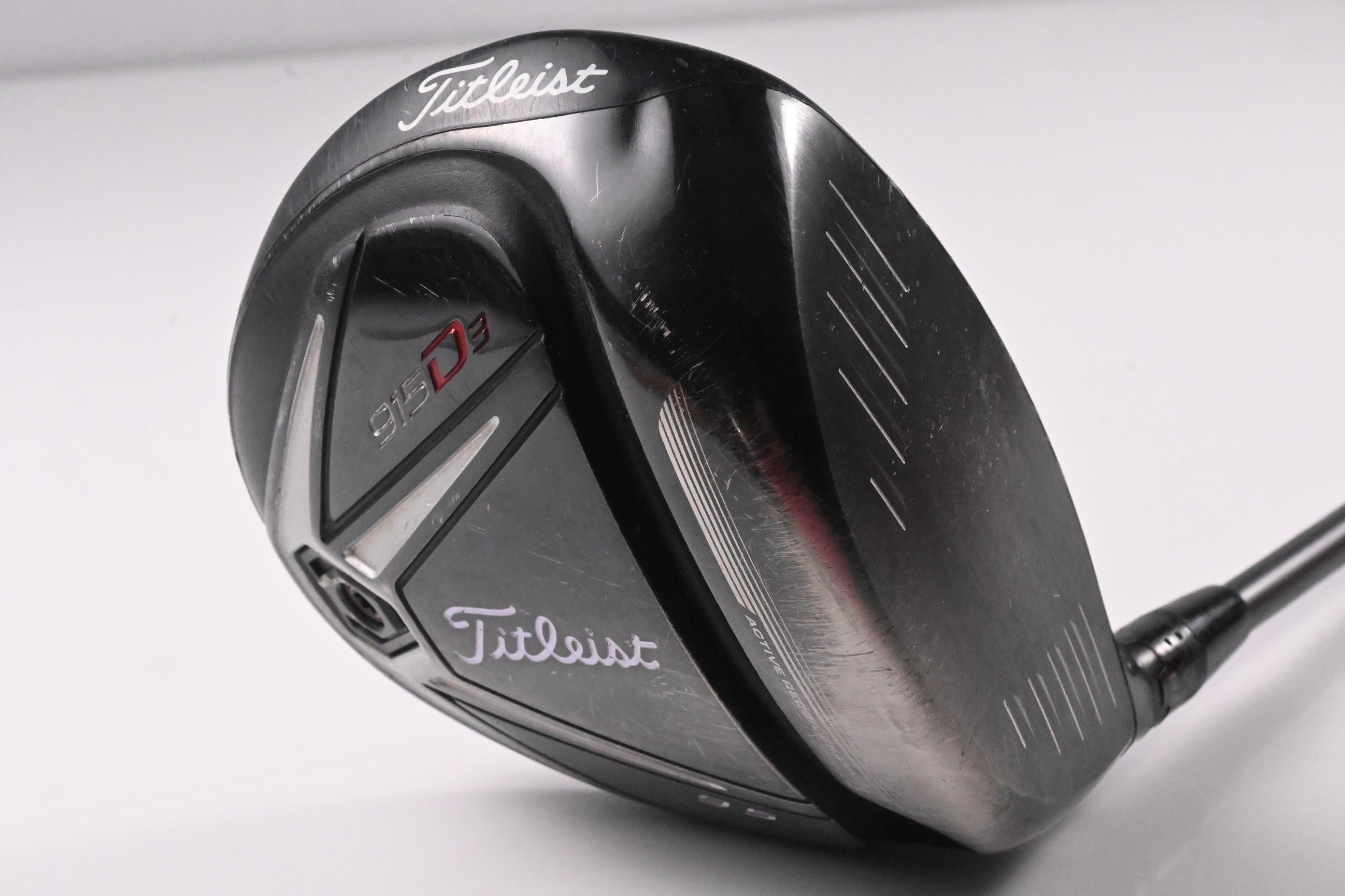 Titleist 915 D3 Driver / 9.5 Degree / X-Flex Aldila Rouge Tour Green 65 Shaft