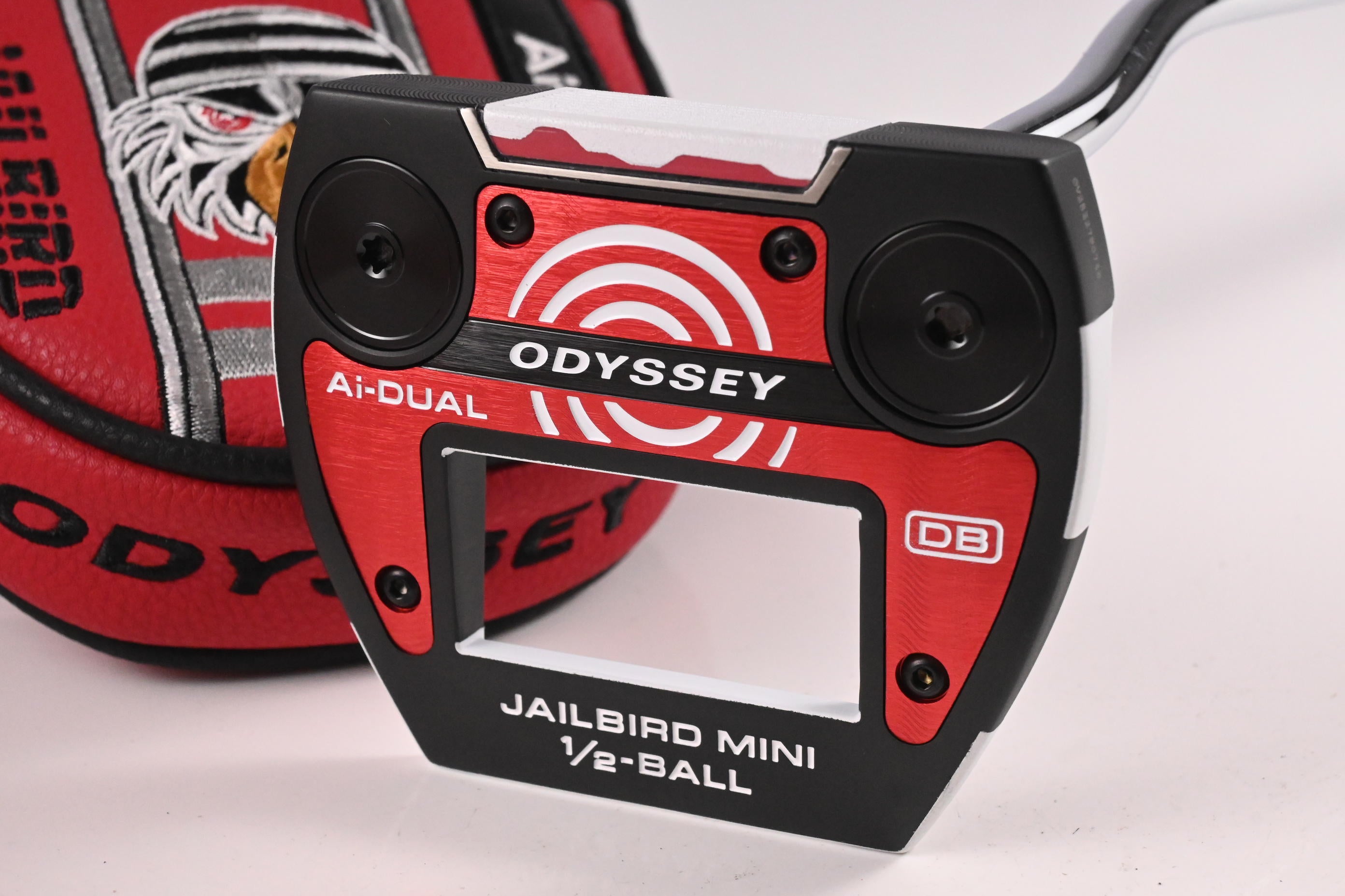 Odyssey Ai-Dual Jailbird Mini 1/2 Ball Putter / 35 Inch