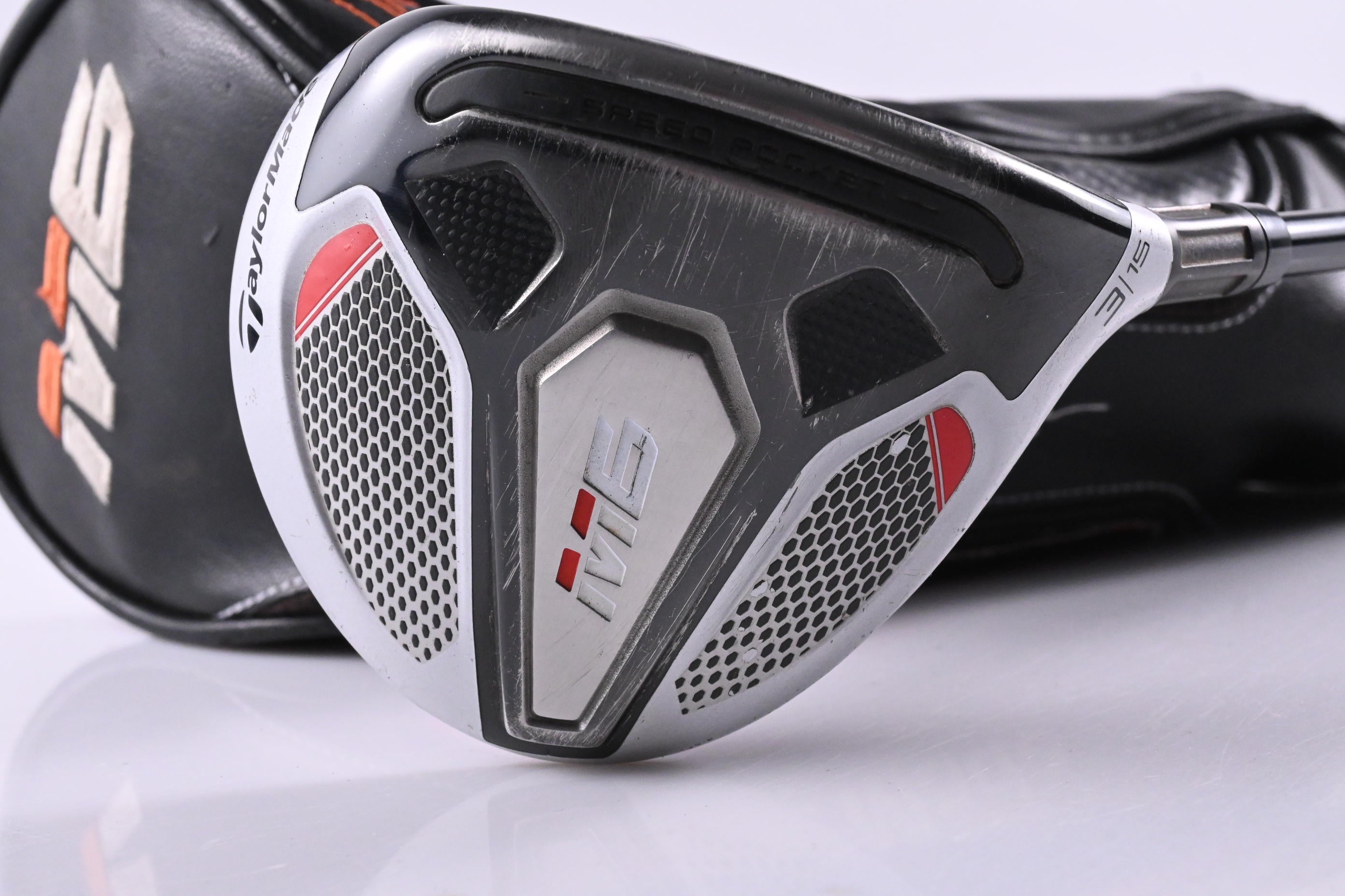 Taylormade M6 #3 Wood / 15 Degree / Regular Flex Atmos Orange 5 Shaft