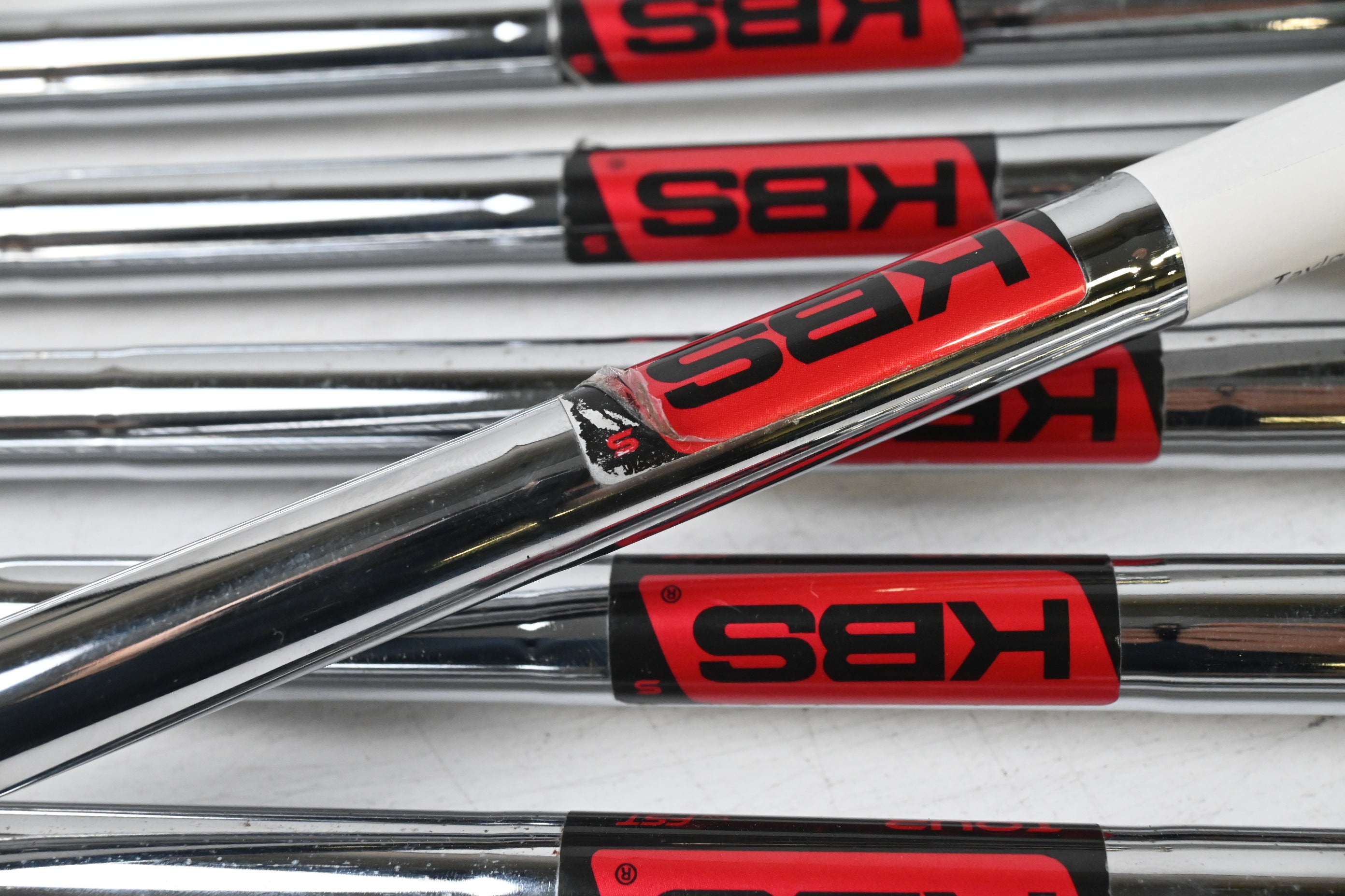 Taylormade P790 2020 Irons / 5-PW / Stiff Flex KBS Tour Shafts