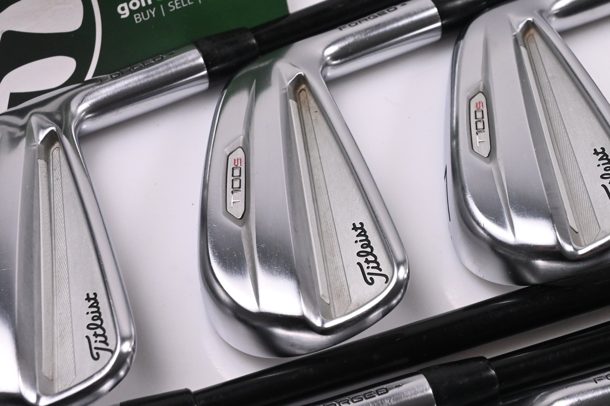 Titleist T100.S 2021 Irons / 4-PW+48° / Stiff Flex Tensei AV Blue AM(2) Shafts