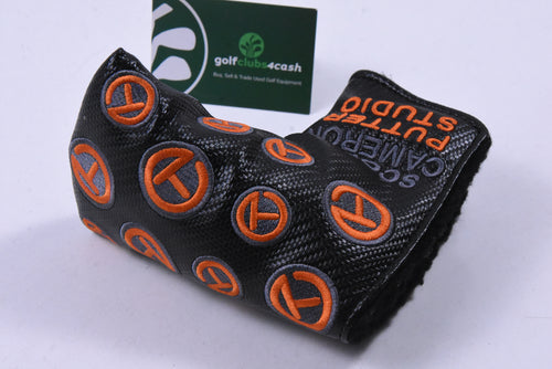 Scotty Cameron Circle T Orange Dancing Putter Cover / Mid-Mallet / Black