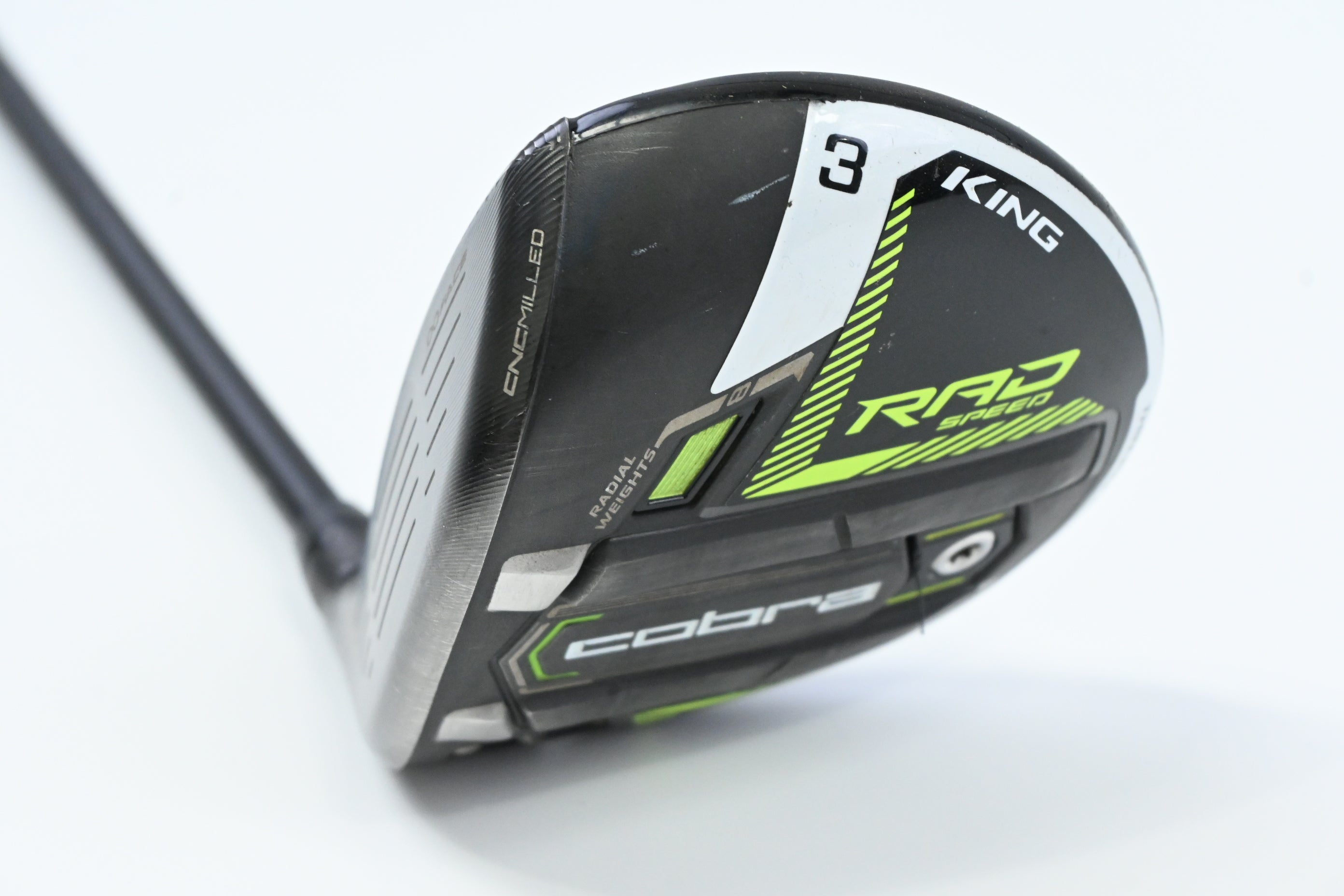 Left Hand Cobra King Radspeed #3 Wood / 14.5 Degree / Regular Flex Motore X F3 6