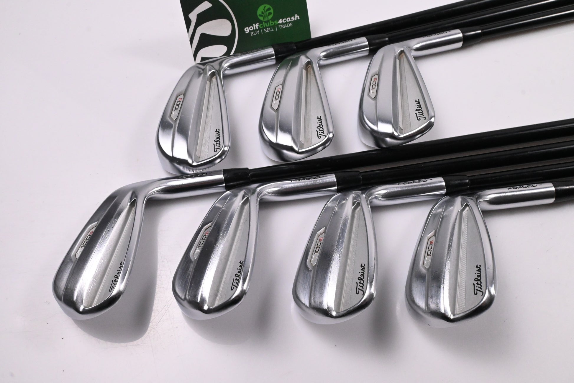 Titleist T100.S 2021 Irons / 4-PW+48° / Stiff Flex Tensei AV Blue AM(2) Shafts