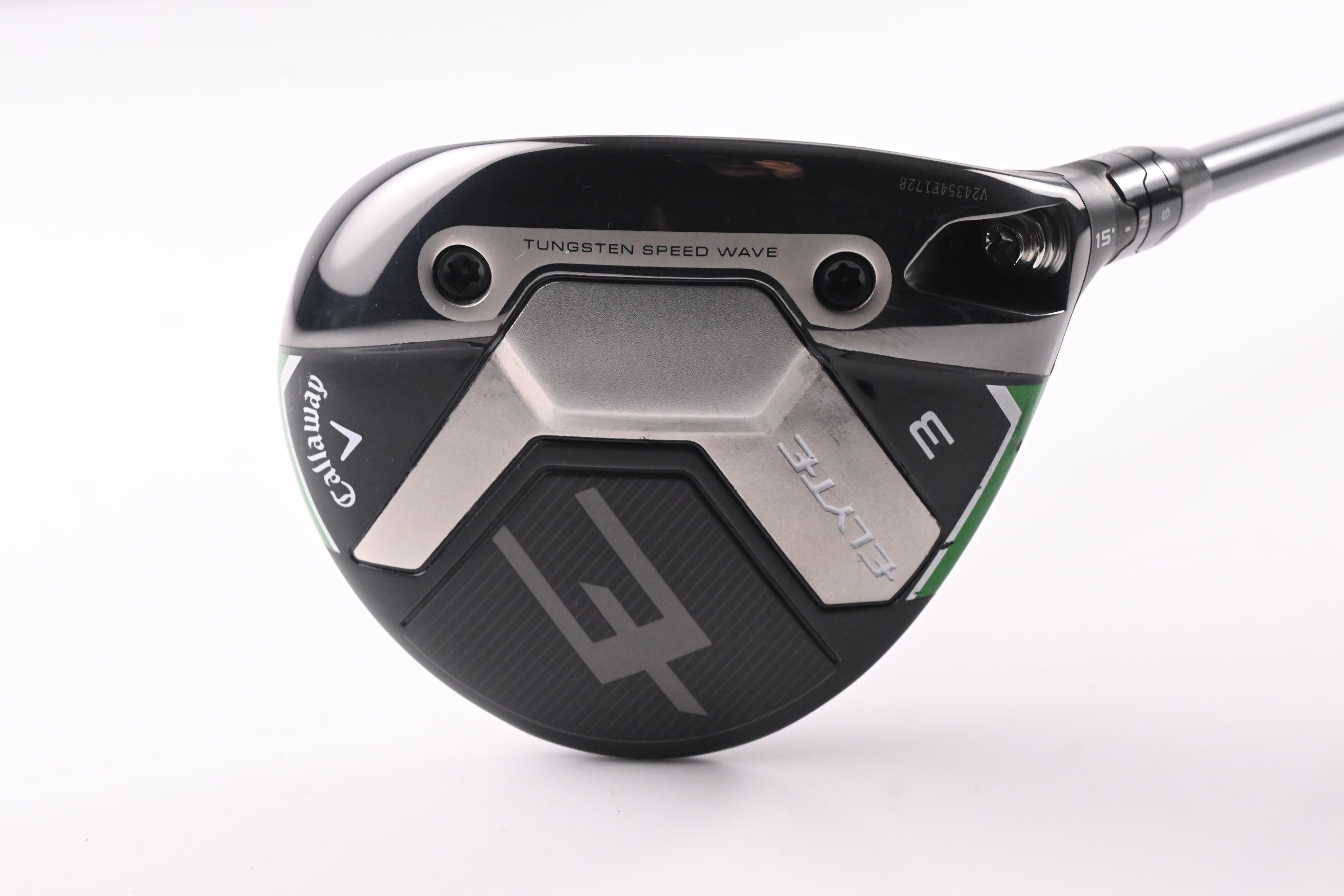 Callaway Elyte #3 Wood / 15 Degree / Stiff Flex Denali Charcoal 60 Shaft