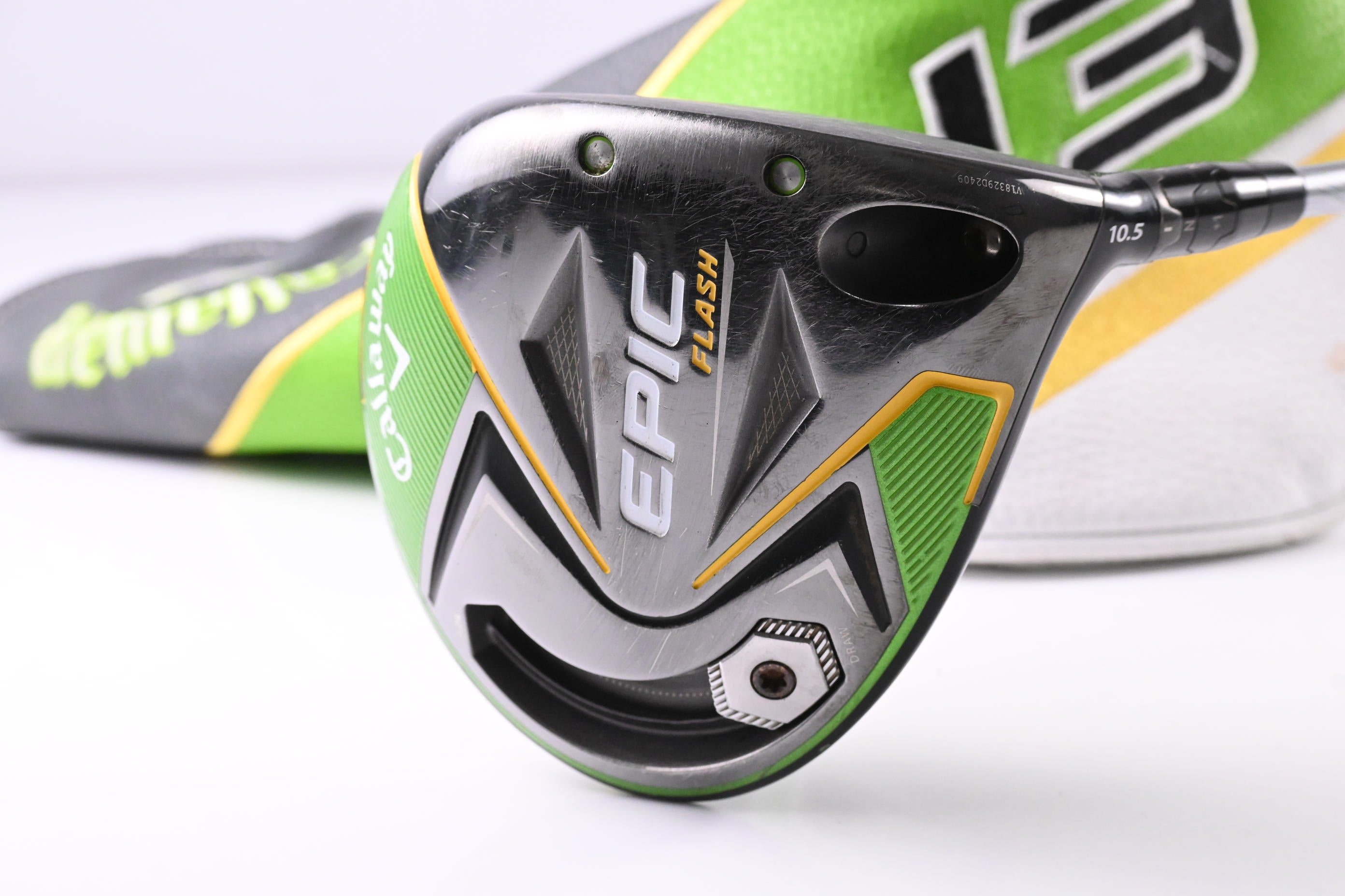 Callaway Epic Flash Driver / 10.5 Degree / Senior Flex Evenflow Green 45 Shaft