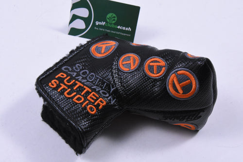 Scotty Cameron Circle T Orange Dancing Putter Cover / Mid-Mallet / Black