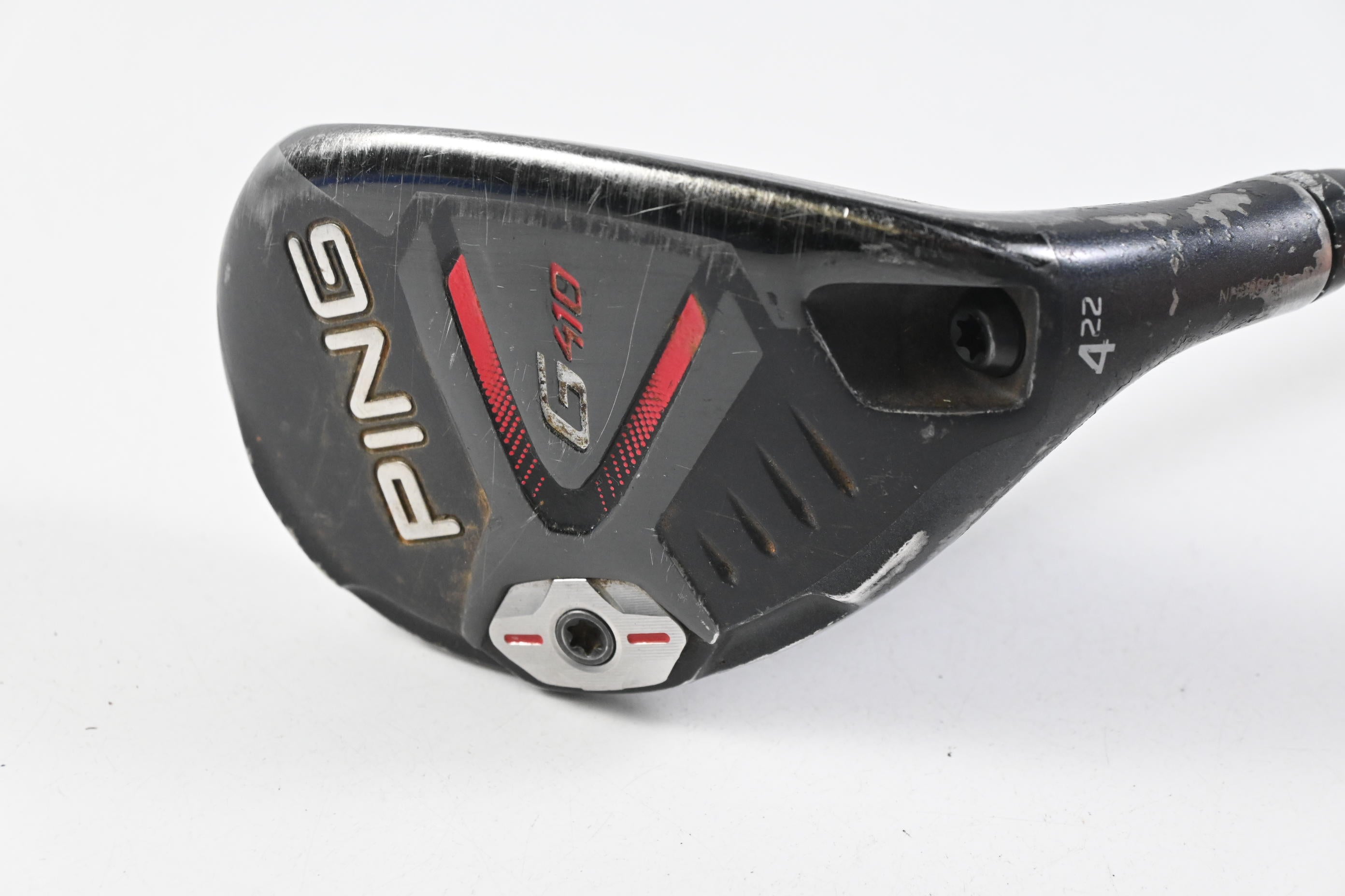 Ping G410 #4 Hybrid / 22 Degree / Regular Flex Ping Alta CB Red 70 Shaft