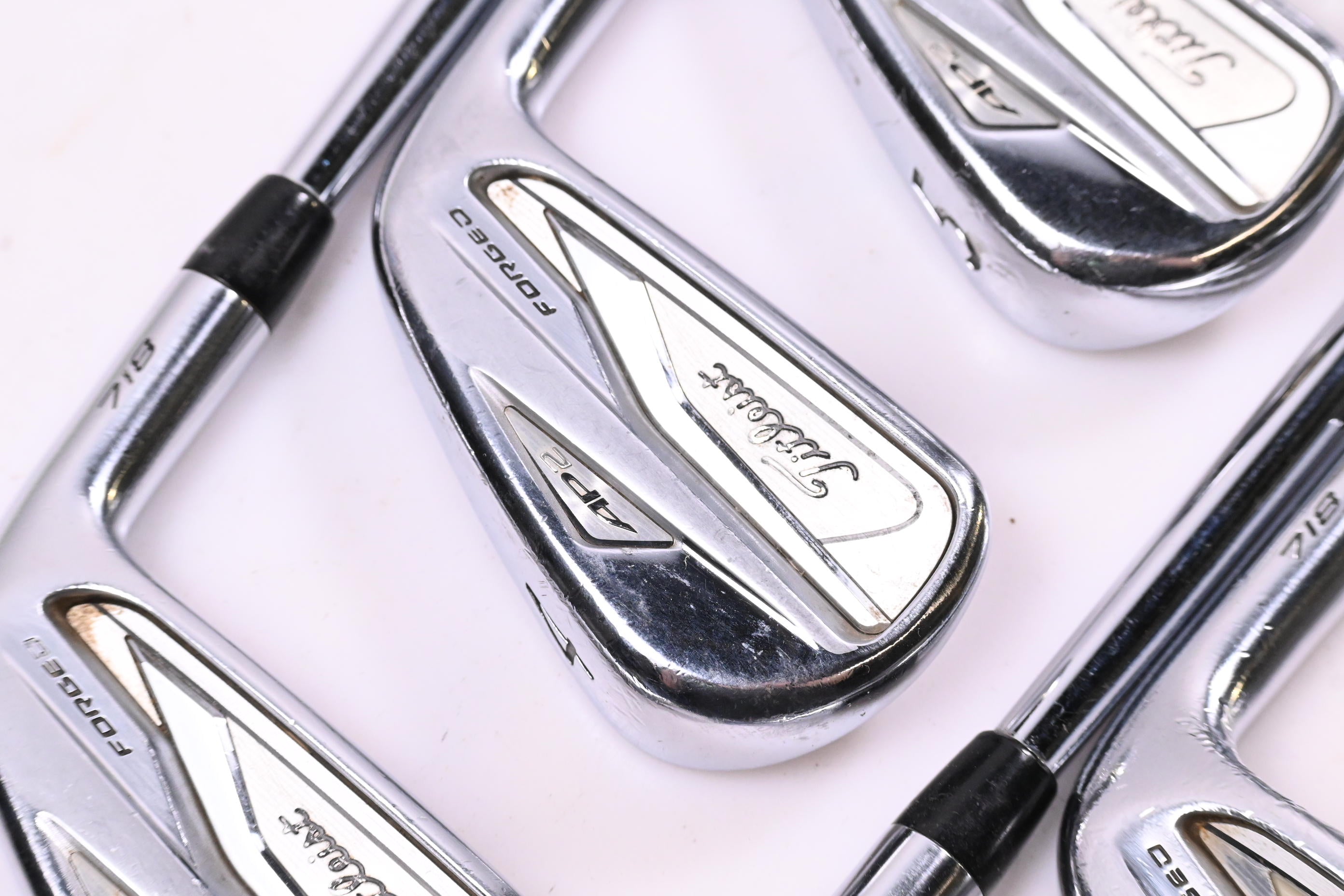 Titleist 718 AP2 Irons / 3-PW / Stiff Flex AMT Tour White S300 Shafts