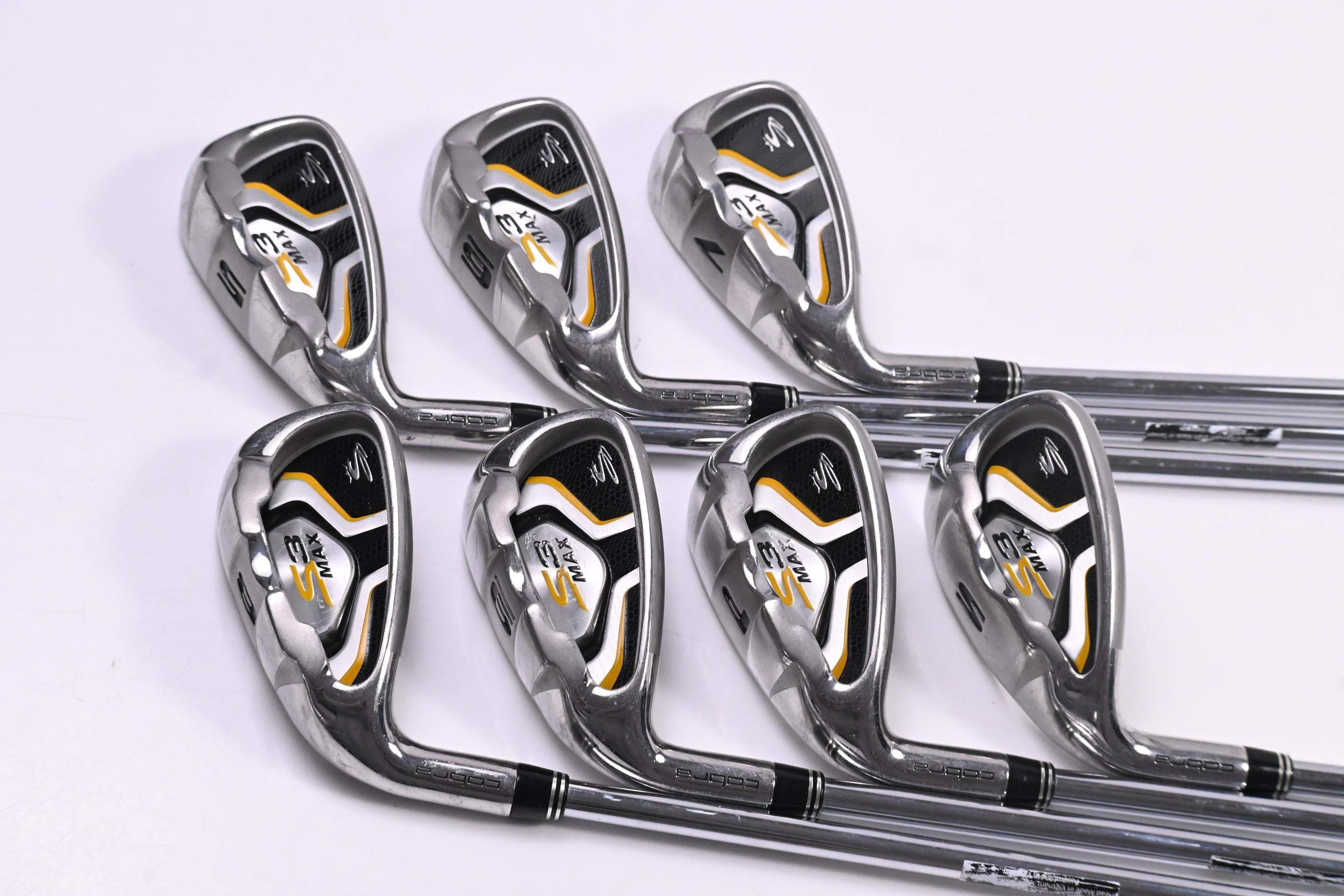 Cobra S3 Irons / 5-PW+SW / Regular Flex Cobra S3 MAX Shafts