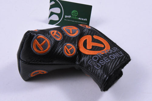 Scotty Cameron Circle T Orange Dancing Putter Cover / Mid-Mallet / Black