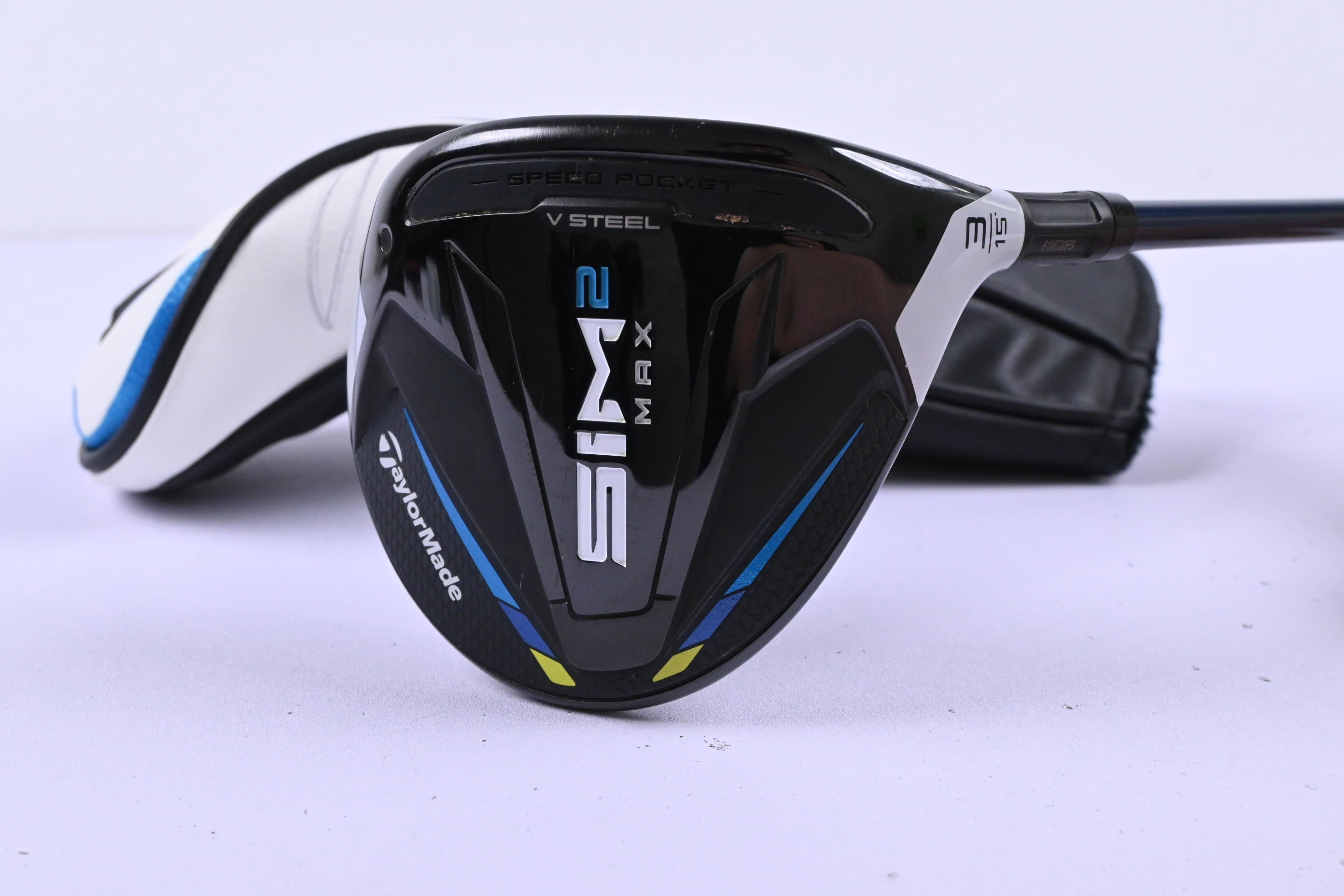 Taylormade SIM2 Max #3 Wood / 15 Degree / Stiff Flex Fujikura Ventus Blue 6