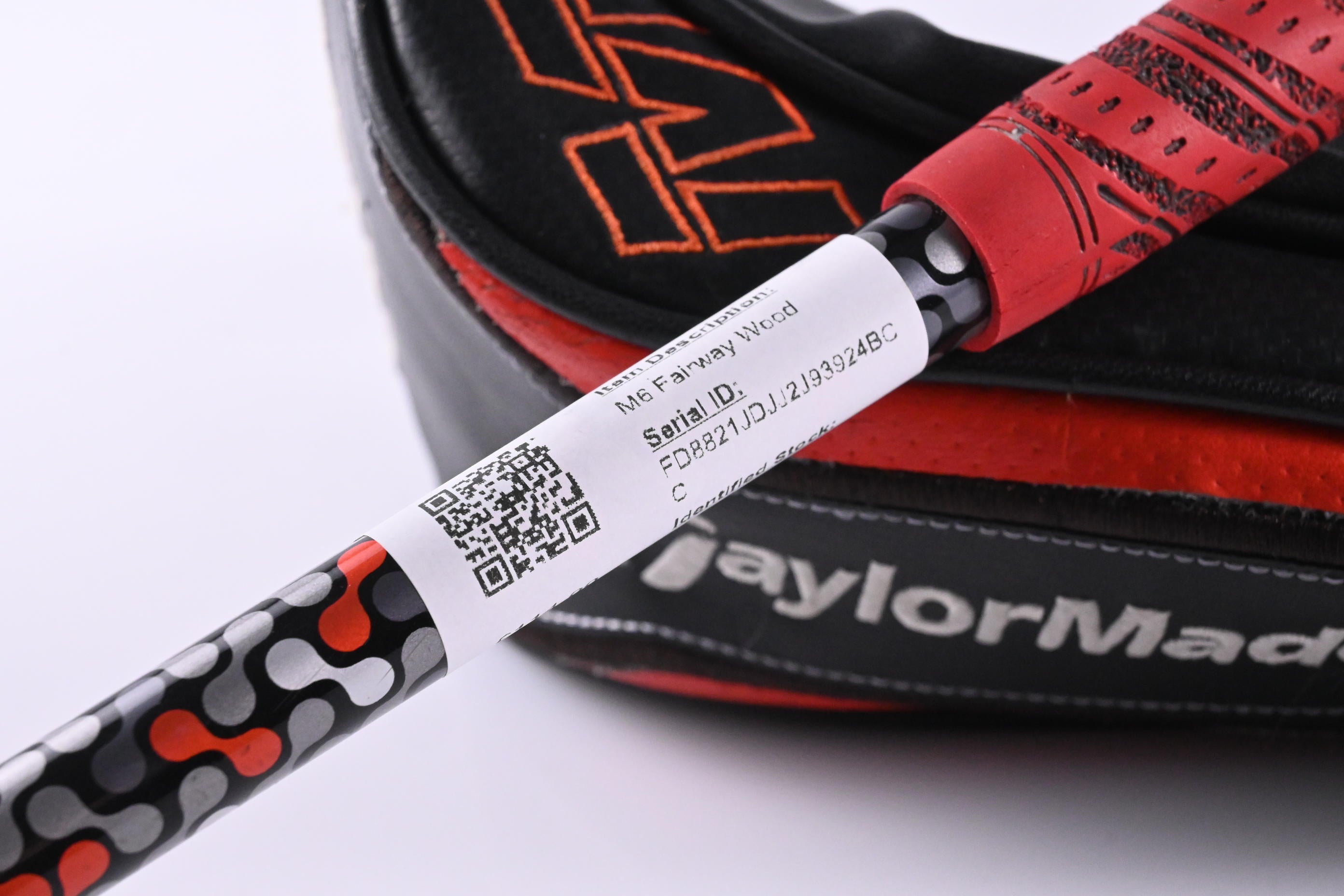 Taylormade M6 #3 Wood / 15 Degree / Regular Flex Atmos Orange 5 Shaft