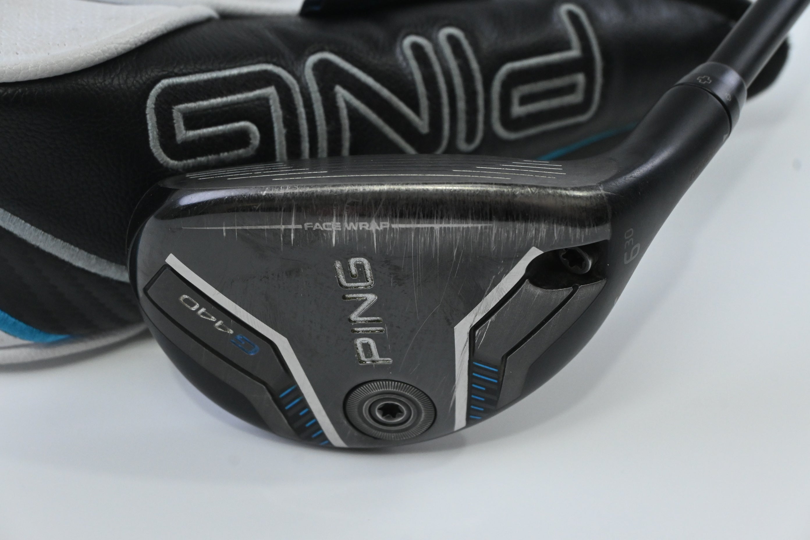 Ping G440 #6 Hybrid / 30 Degree / Regular Flex Ping Alta CB Blue 70 Shaft