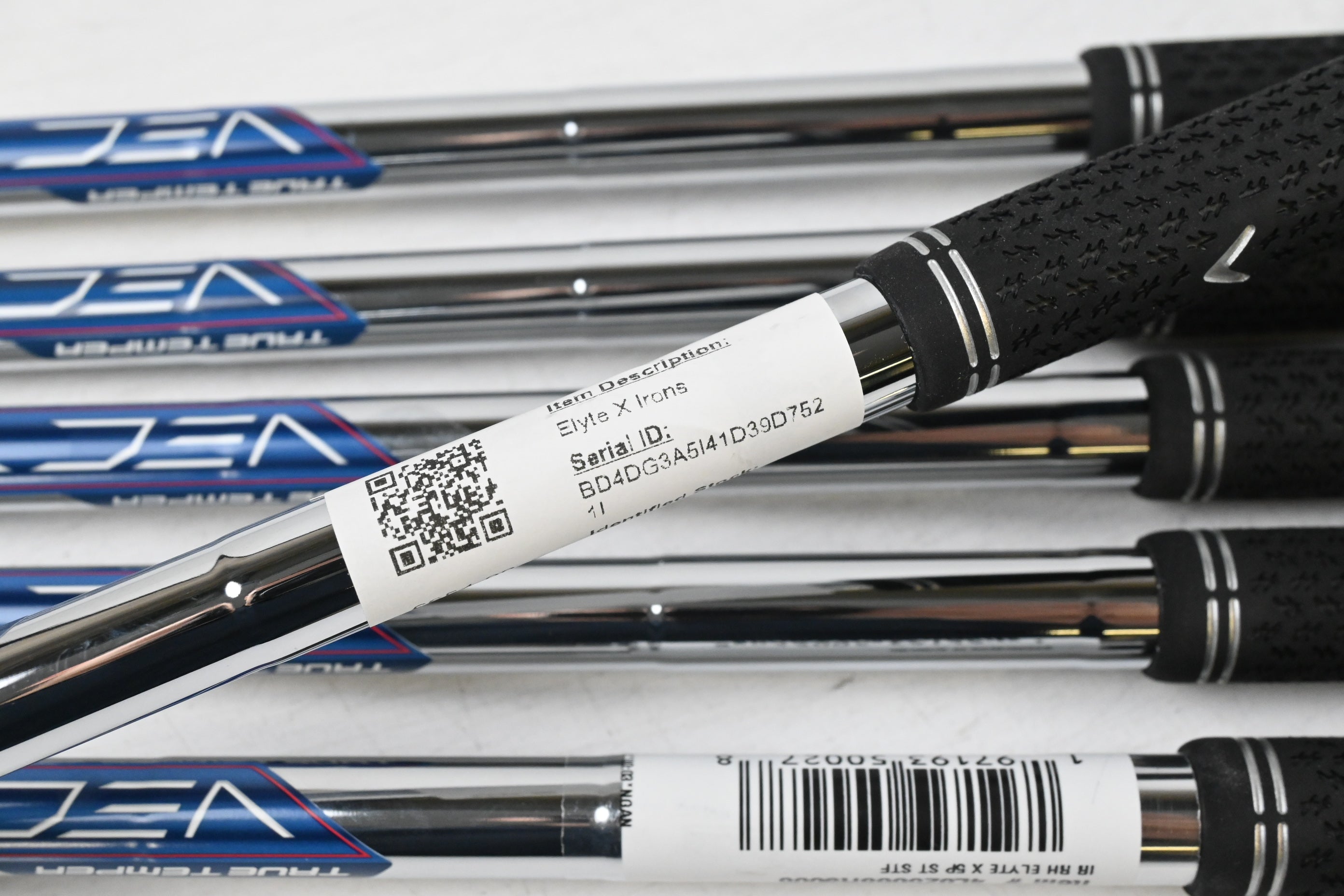 Callaway Elyte X Irons / 5-PW / Stiff Flex Vector 90 Shafts