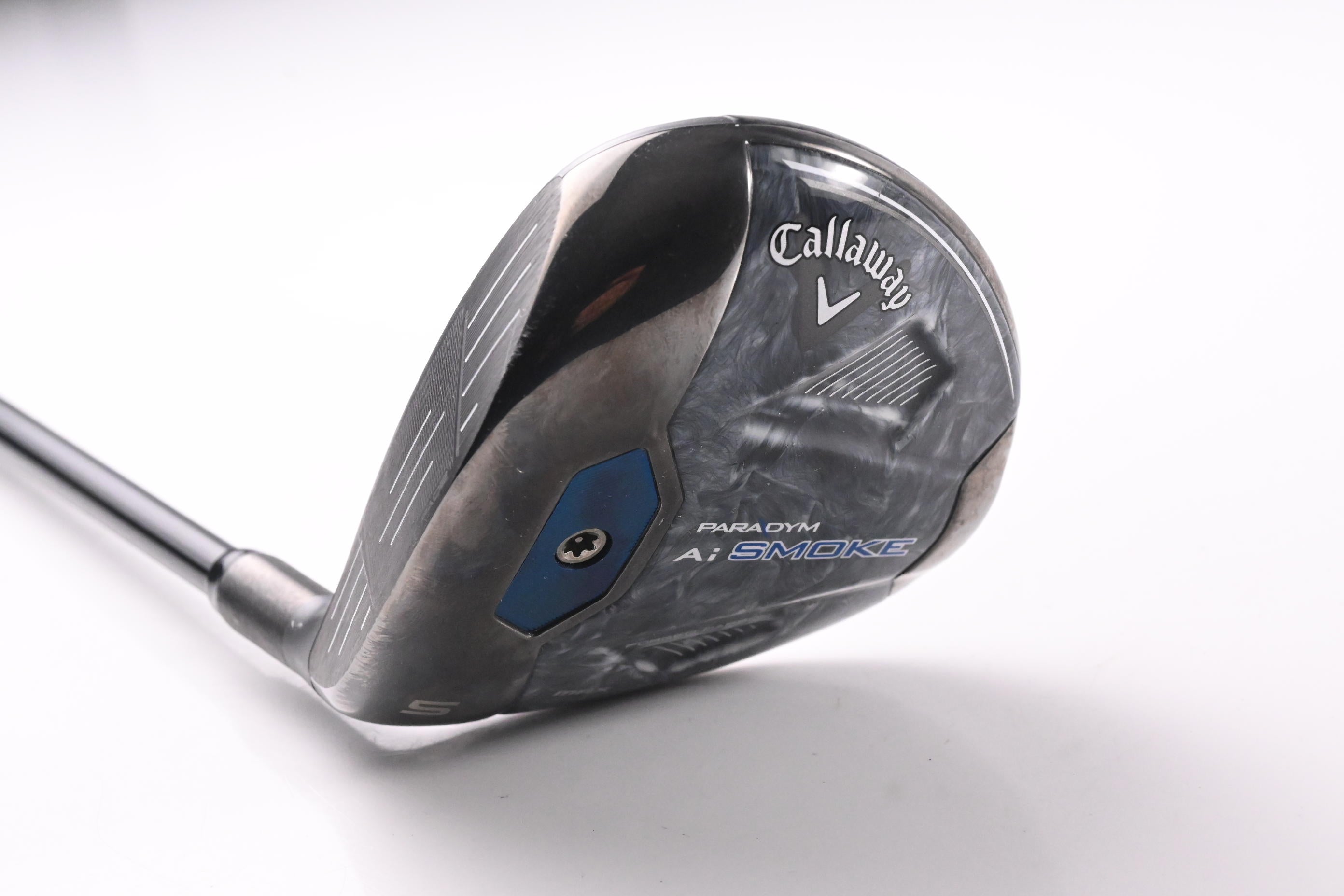 Left Hand Callaway Paradym Ai Smoke Max #5 Wood / 18 Degree / X-Flex HZRDUS 70