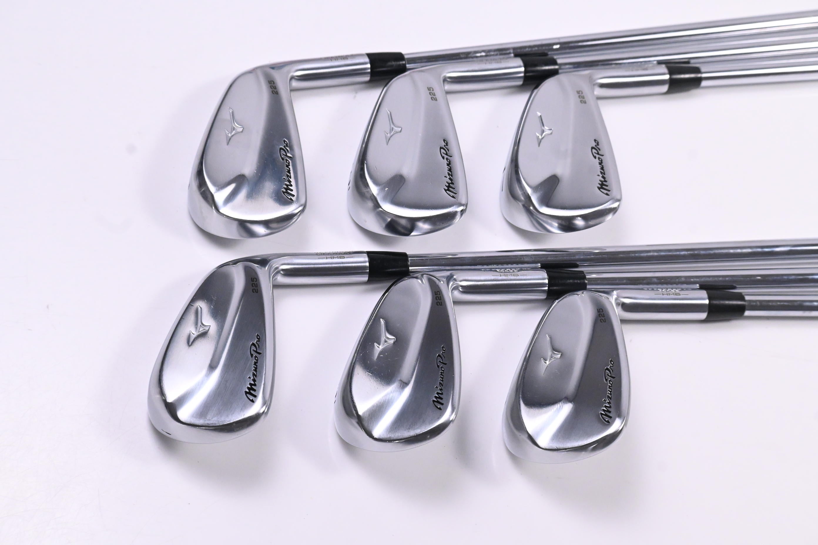 Mizuno Pro 225 Irons / 5-PW / Stiff Flex Project X Steel Shafts